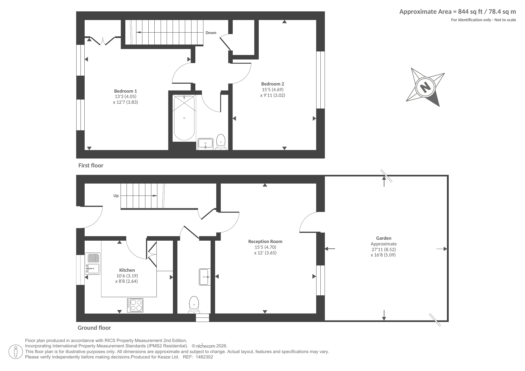 Horley RH6 8PT, Horley floorplan