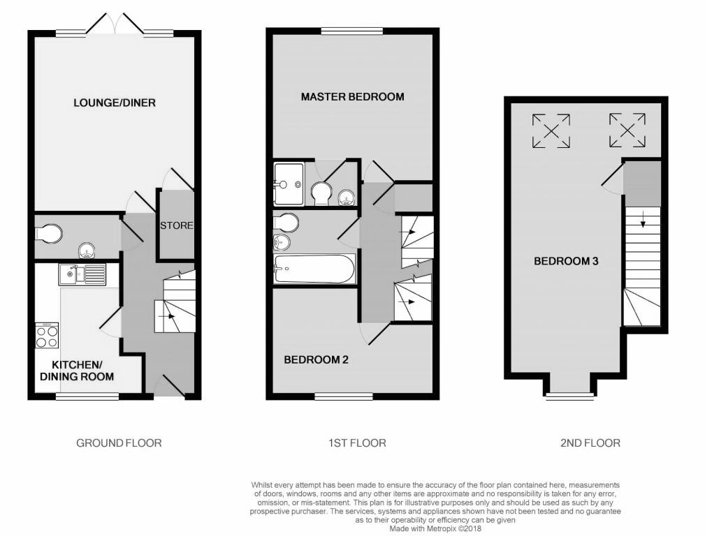 3 Bedrooms Town house to rent in Mytchett Road, Mytchett, Camberley GU16