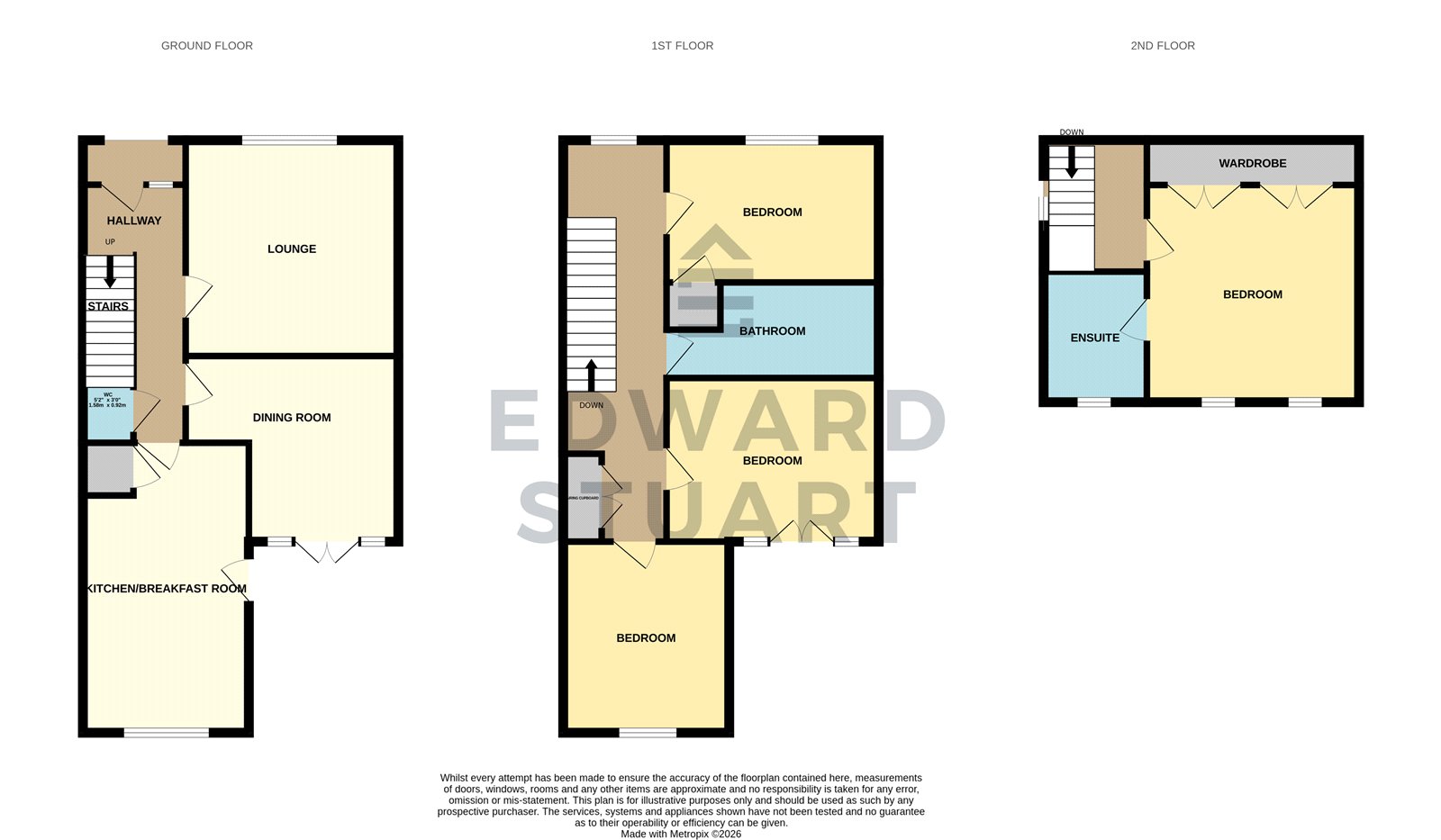 14, Kingsline Close, Peterborough floorplan