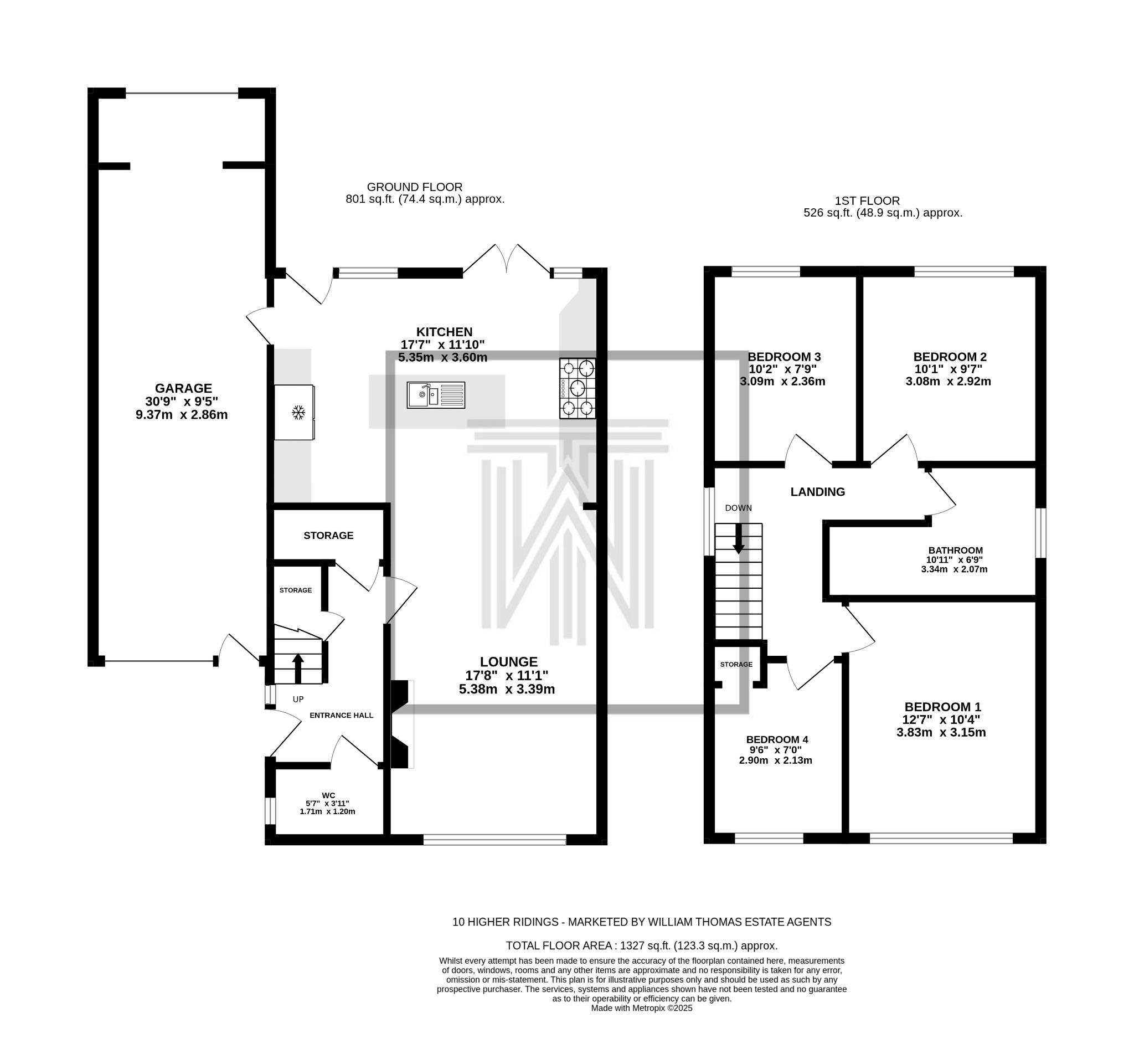 Higher Ridings, Bromley Cross, Bolton, BL7 floorplan