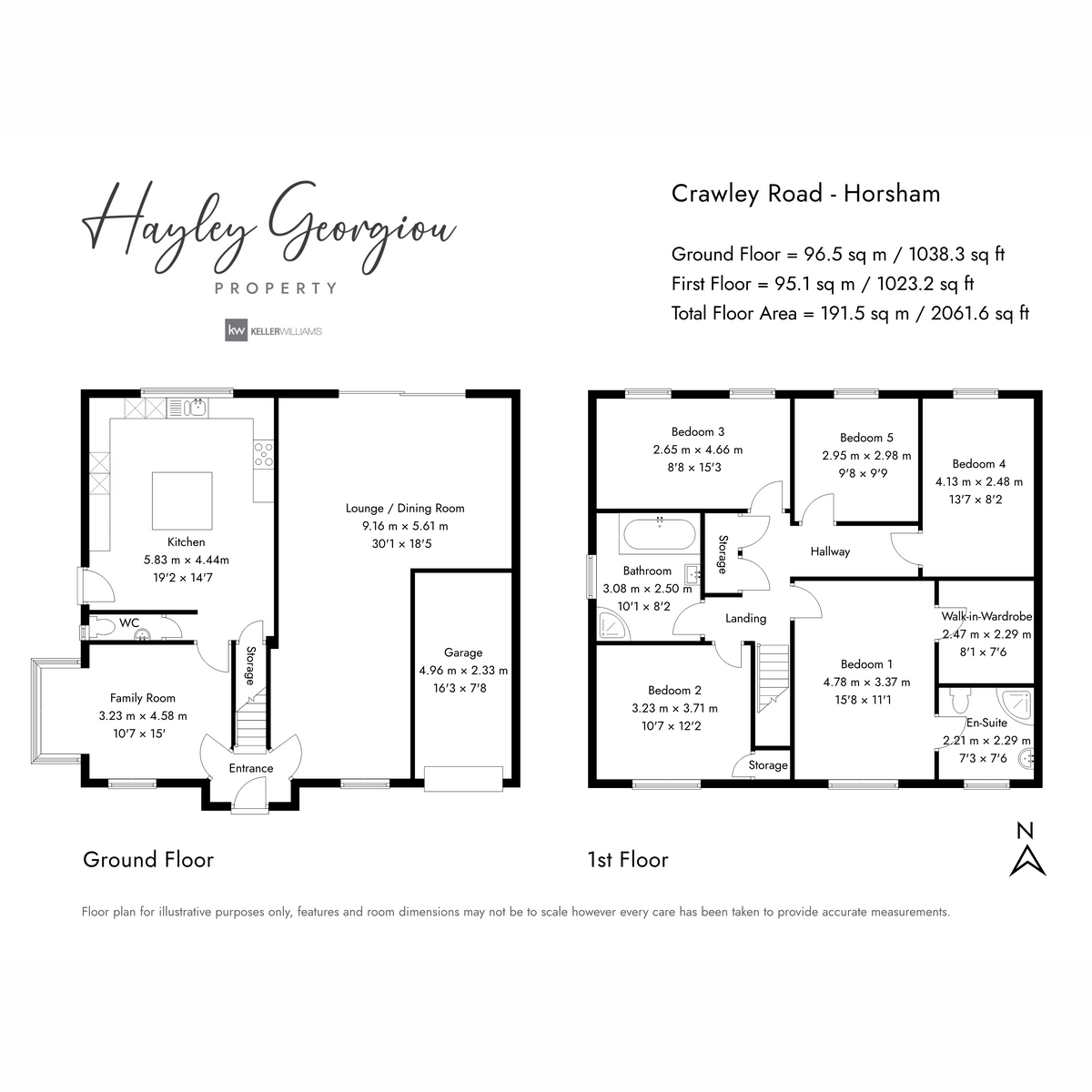 15, Crawley Road, Horsham floorplan