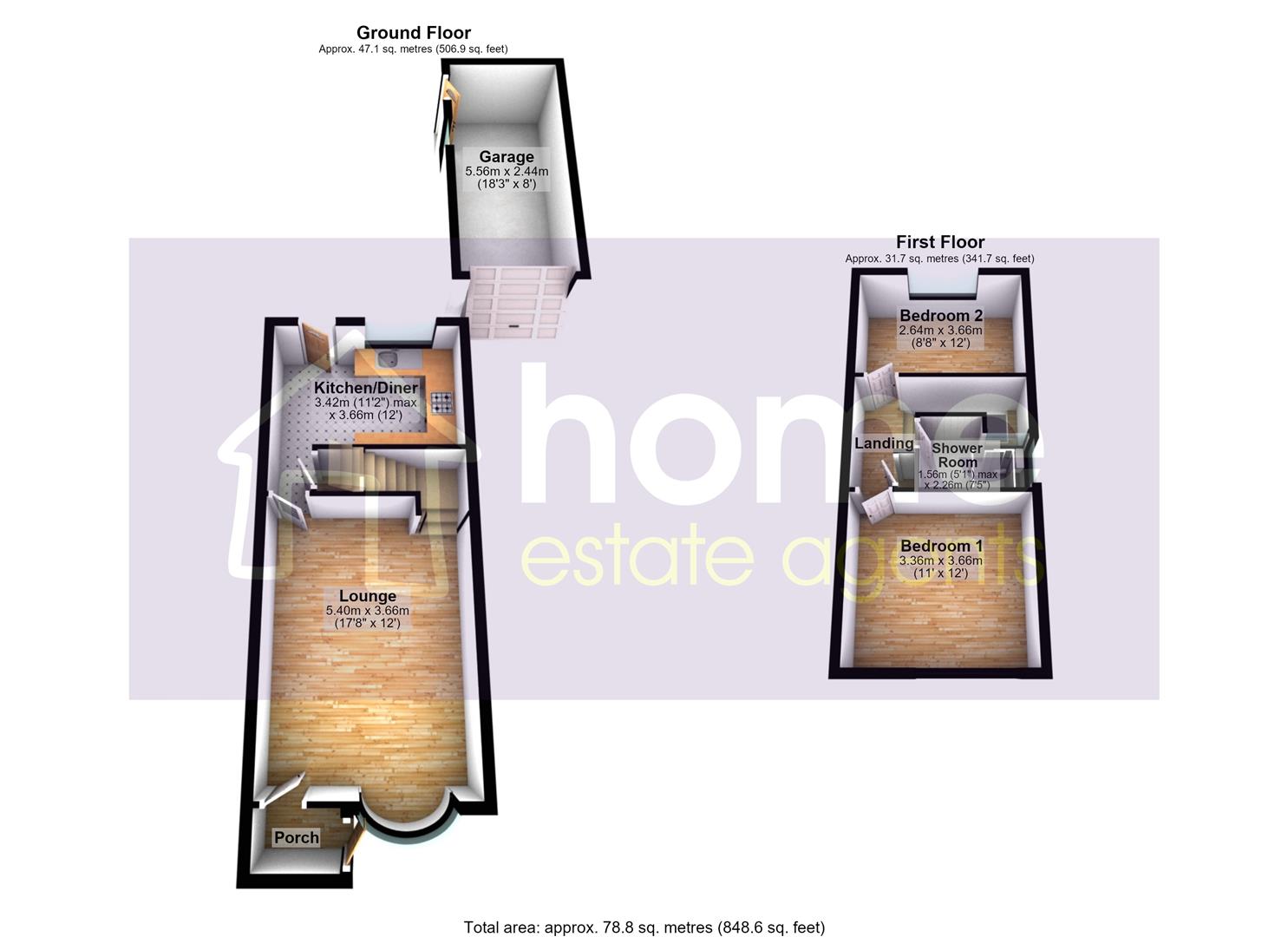 Lapwing Close, Stalybridge floorplan