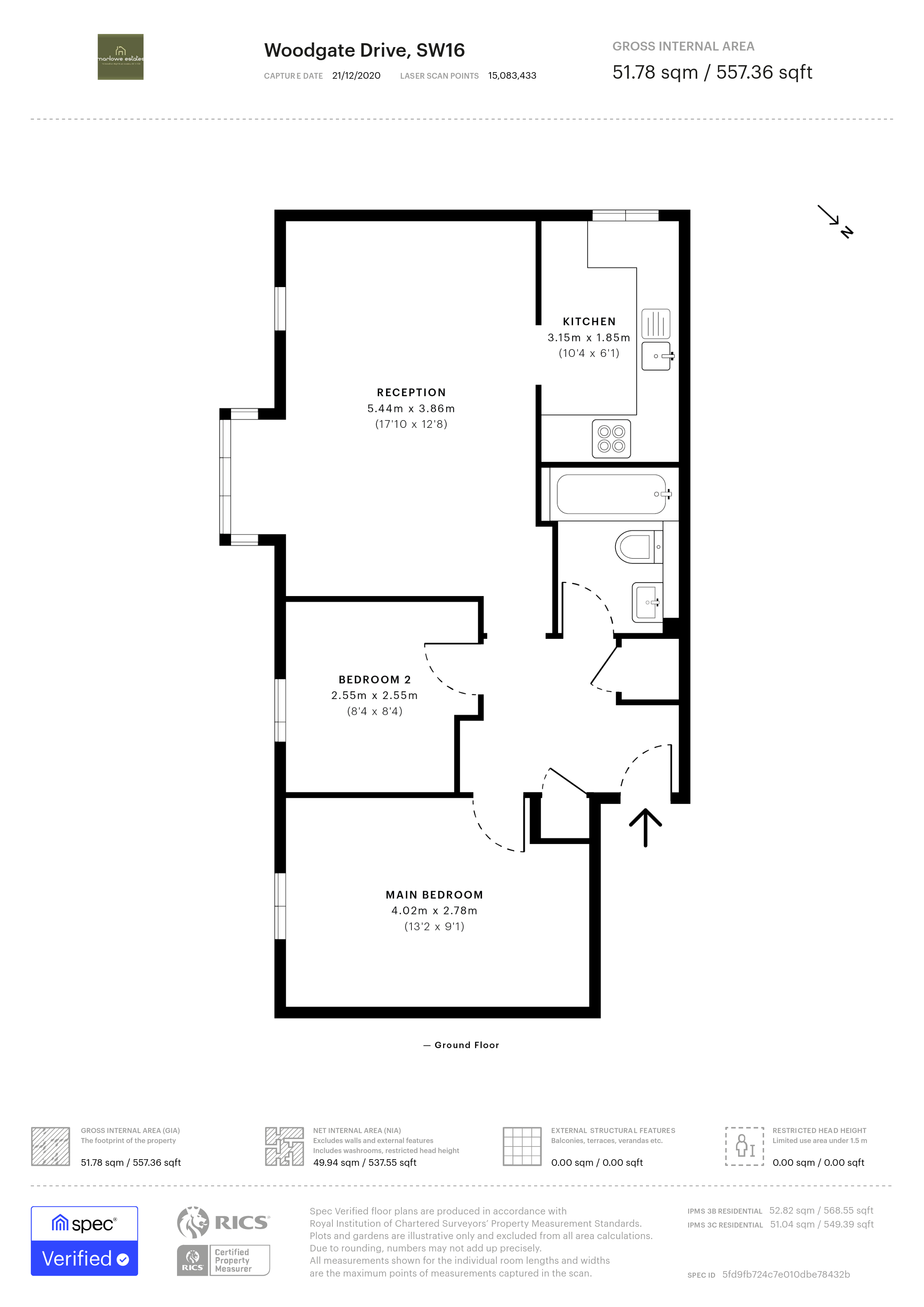 2 bed flat for sale in Woodgate Drive, Streatham, London SW16 Zoopla