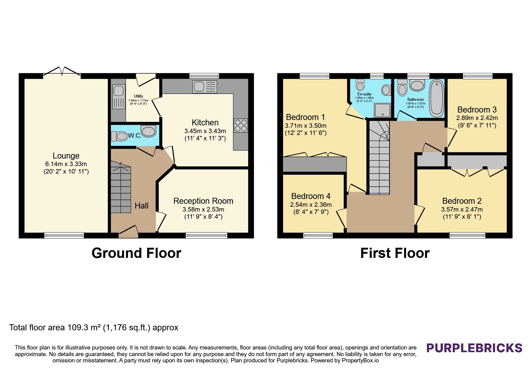 Fairplace Close, Bridgend floorplan