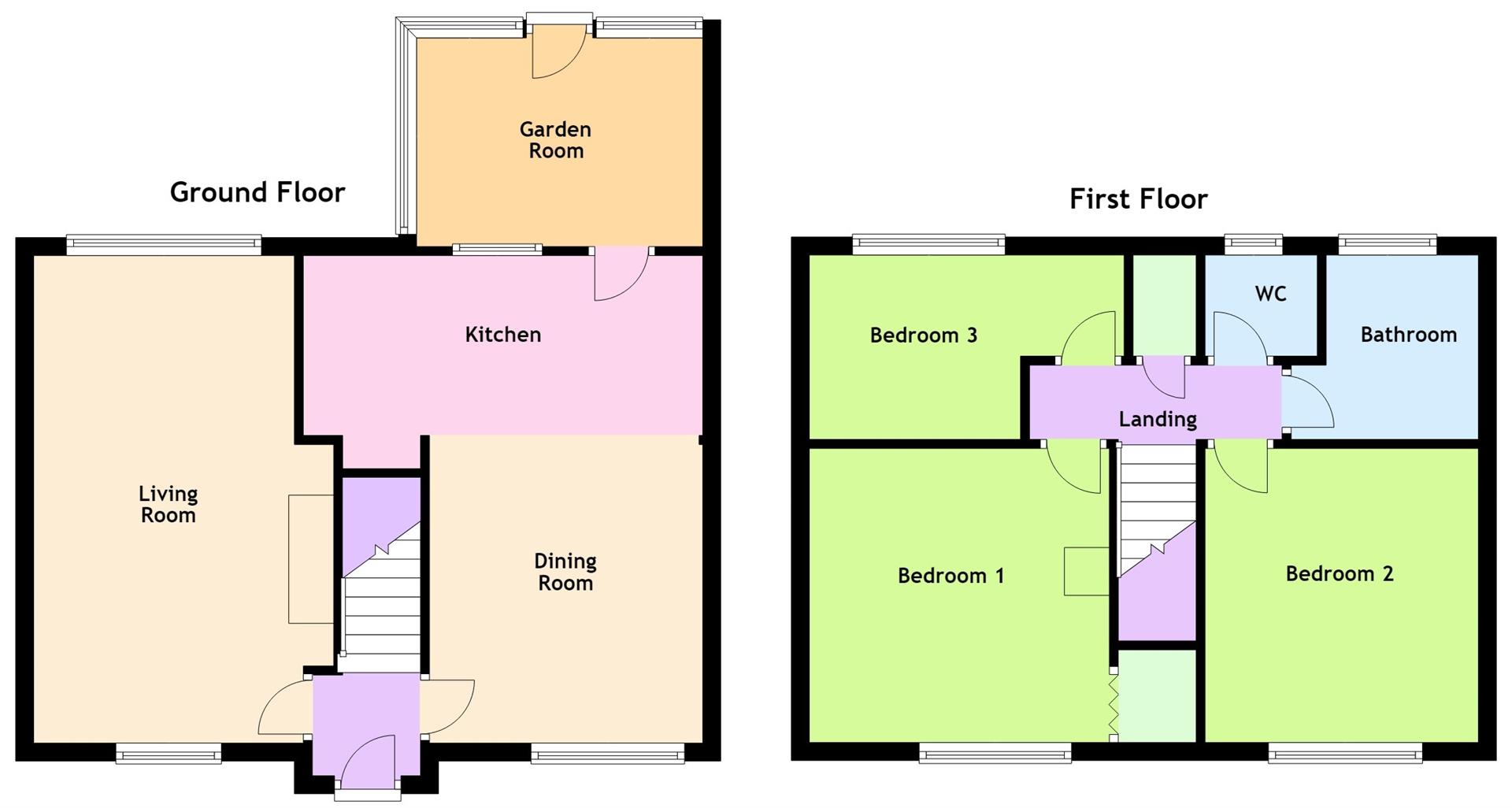 48, Raglan Way, Chepstow floorplan