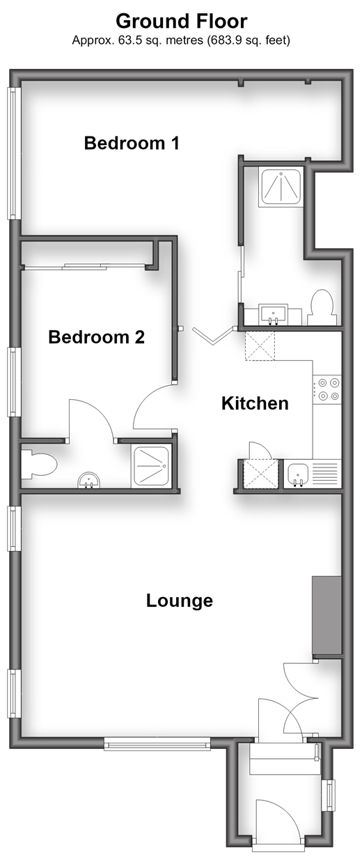 York Avenue, East Cowes floorplan