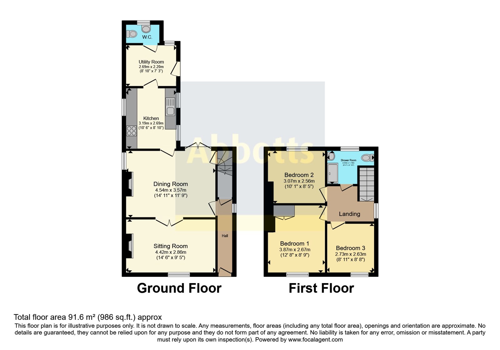 Hillside Cottage,, Norwich Road, Horning floorplan