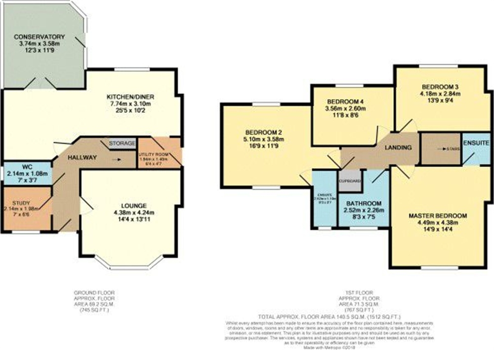 4 Bedrooms Link-detached house for sale in Cherry Crescent, Dunmow CM6