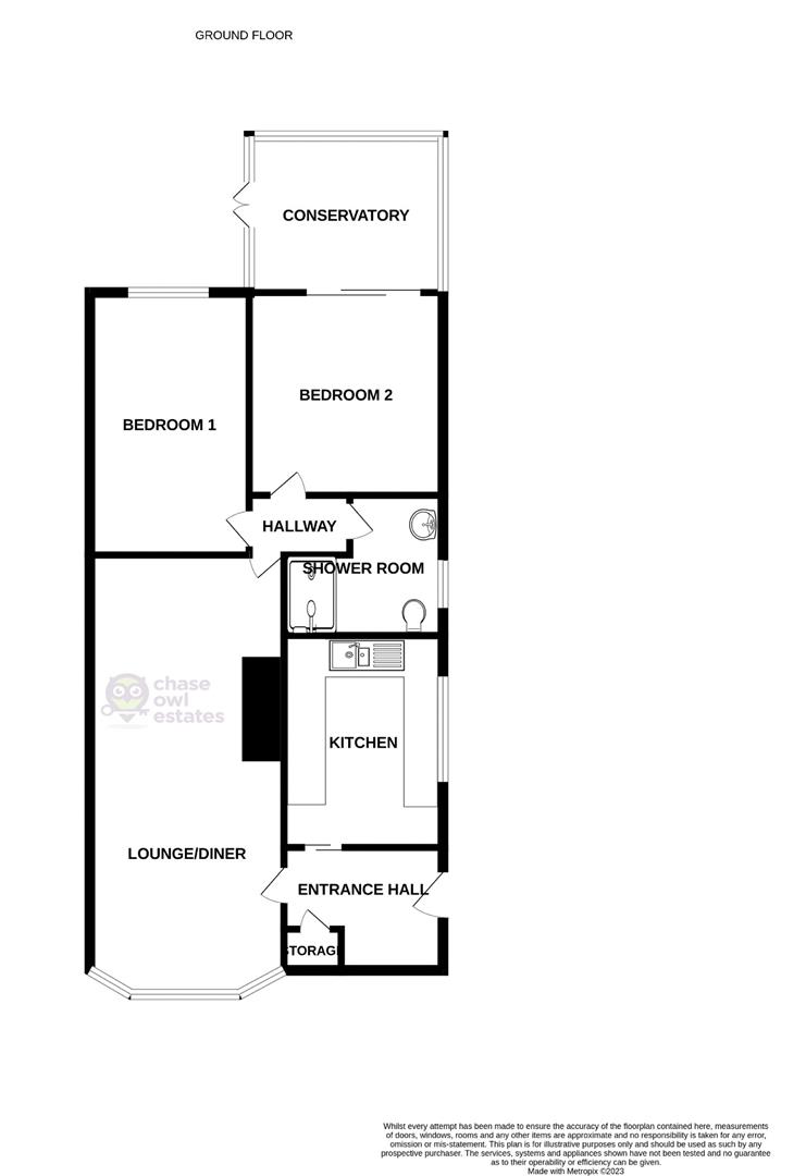 13, Bridle Walk, Rugeley floorplan