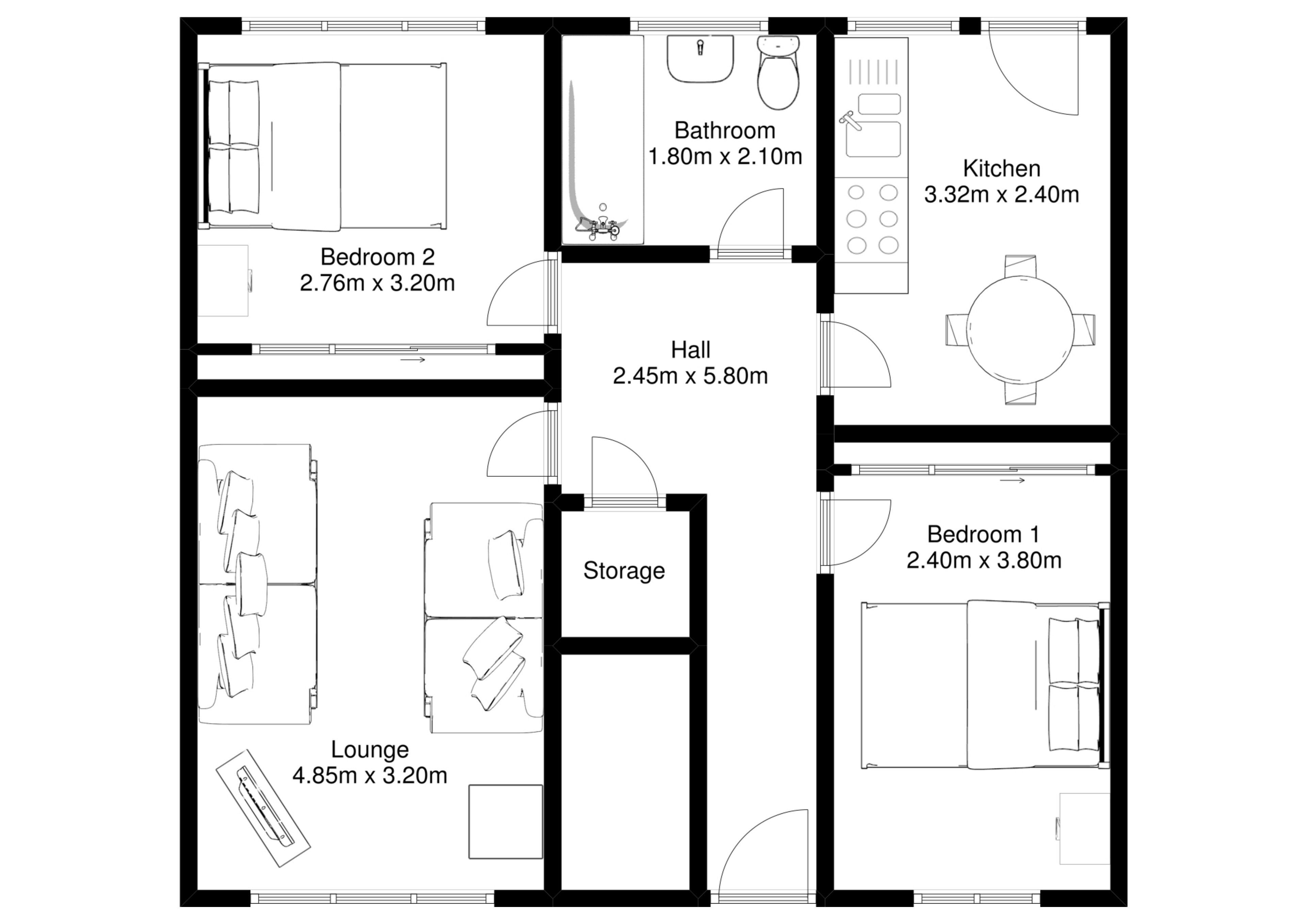 2 Bedrooms Flat for sale in Stoney Brae, Paisley PA2