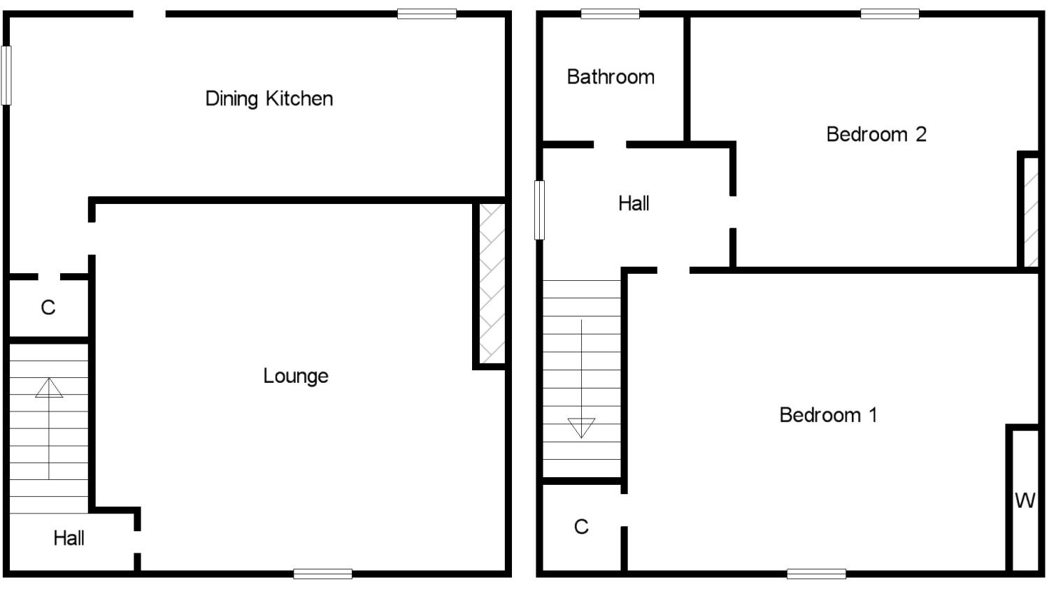 2 Bedrooms Semi-detached house for sale in Mcallister Avenue, Airdrie, North Lanarkshire ML6