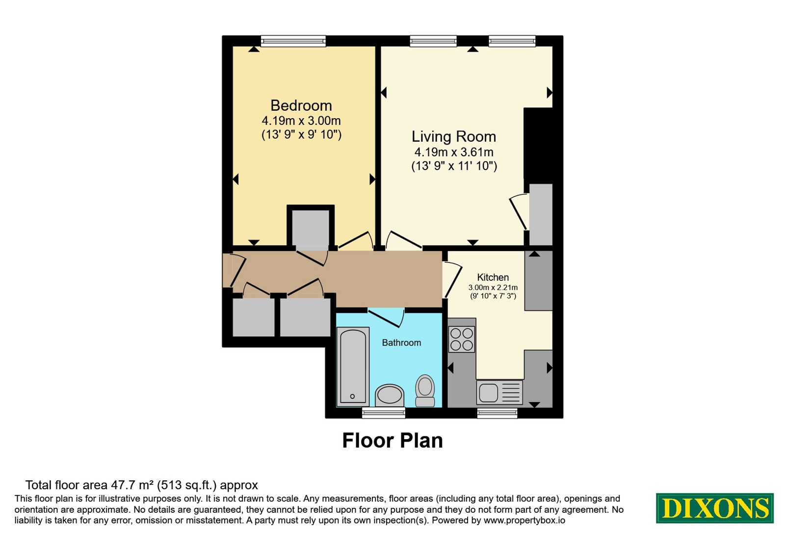 11, Dudnill Grove, West Midlands floorplan
