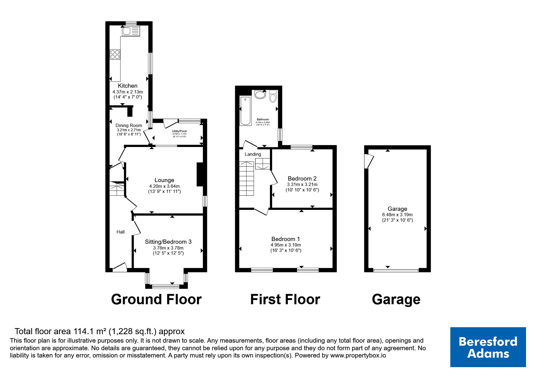 4 Minffrwd Terrace,, Ceunant, Gwynedd floorplan