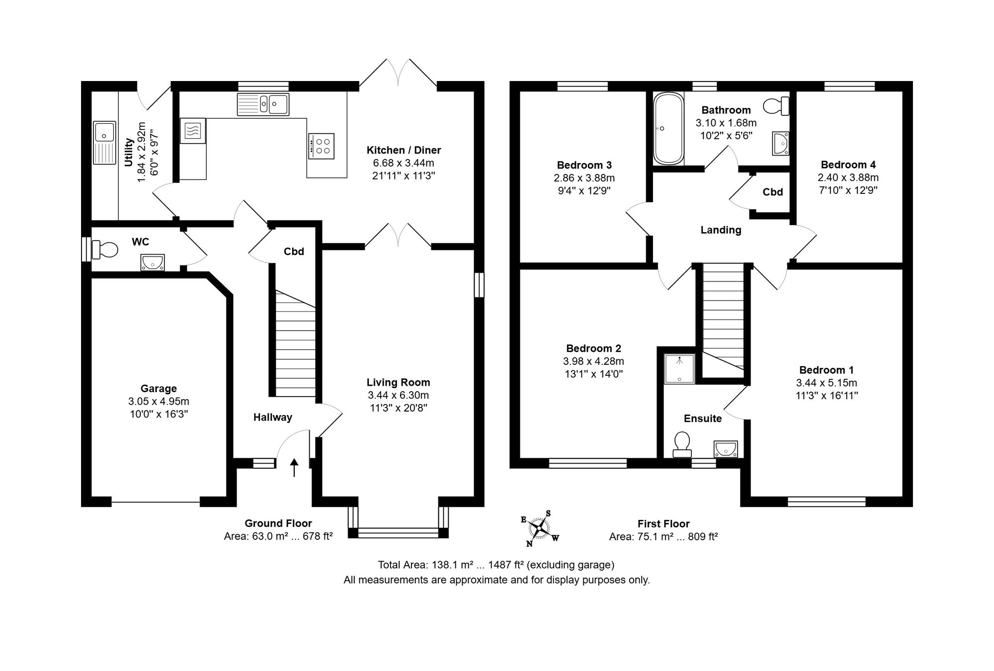 56 Cautley Drive, Harrogate floorplan