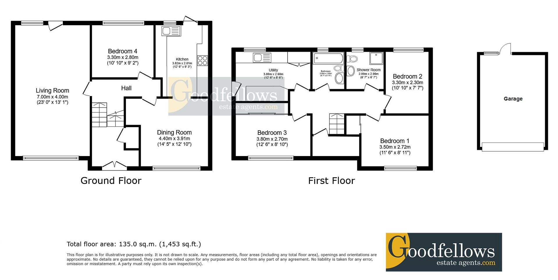 61B, Dunsgreen, Newcastle Upon Tyne floorplan