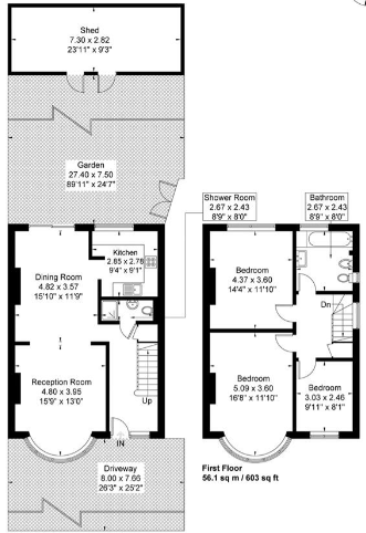 36 Friars Way, London floorplan