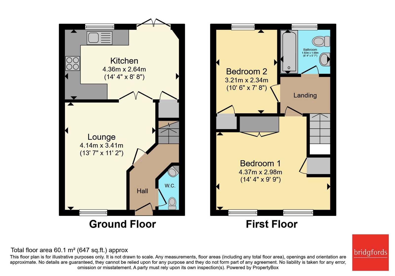 85, Mill Chase Road, West Yorkshire floorplan