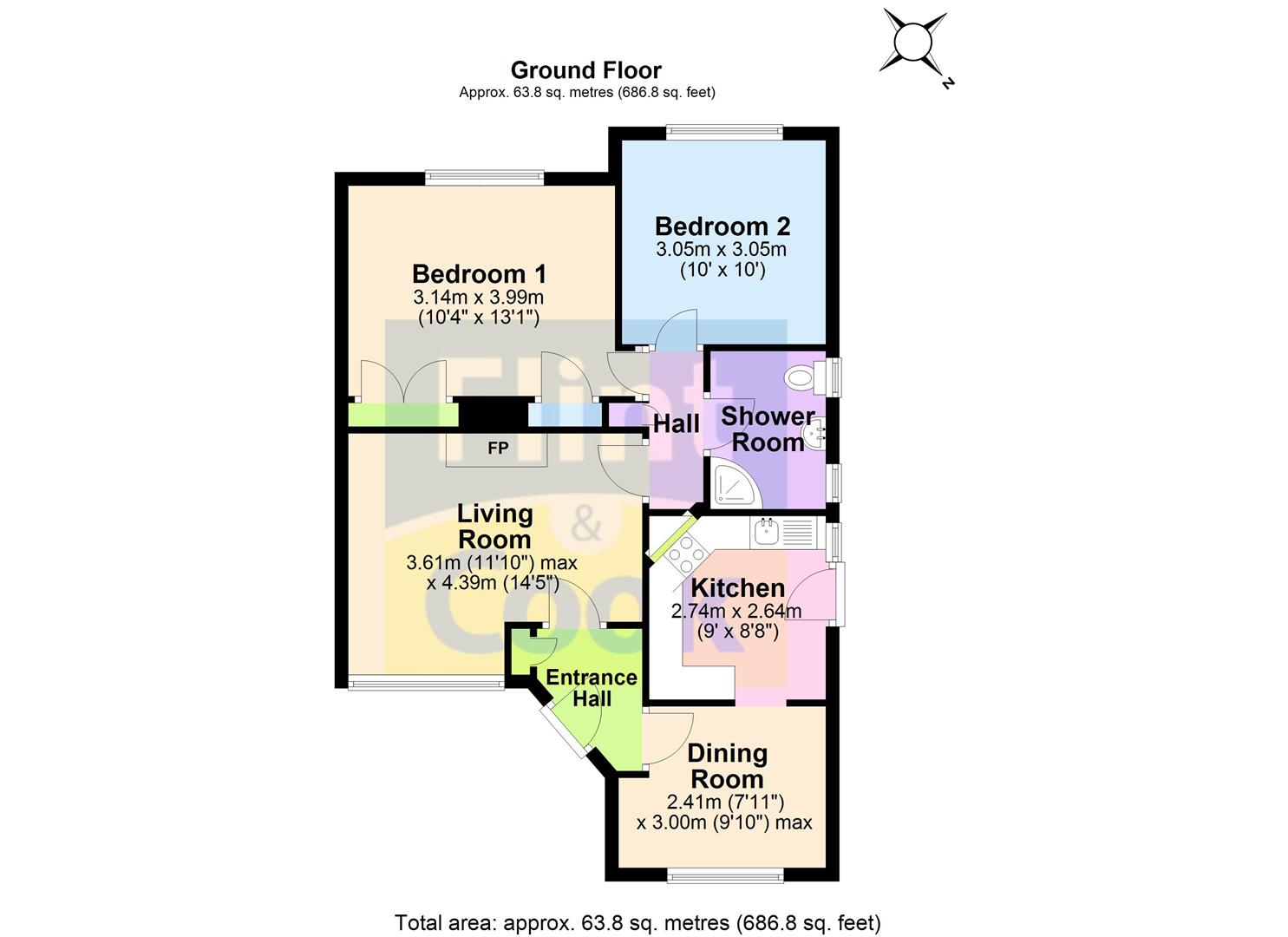 36, Underhill Road, Hereford floorplan