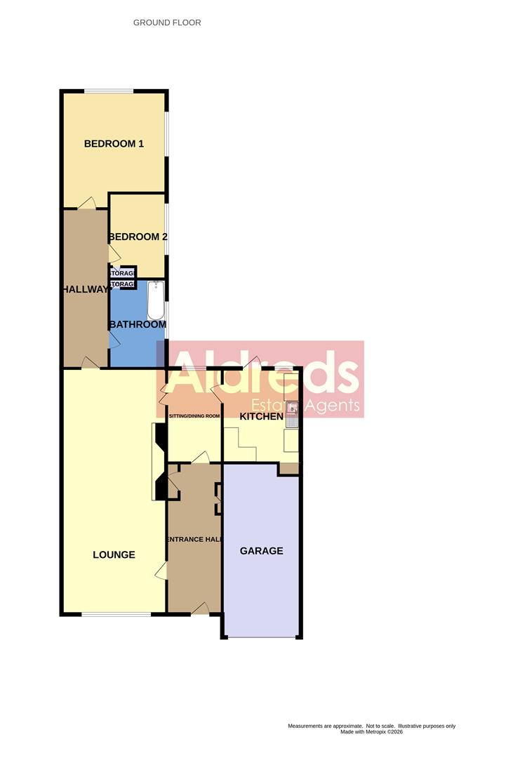 13, Breydon Way, Lowestoft floorplan