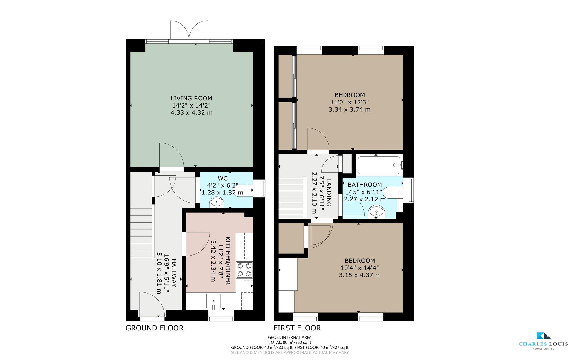 The Cranford, Hallstead Meadow, Buxton floorplan