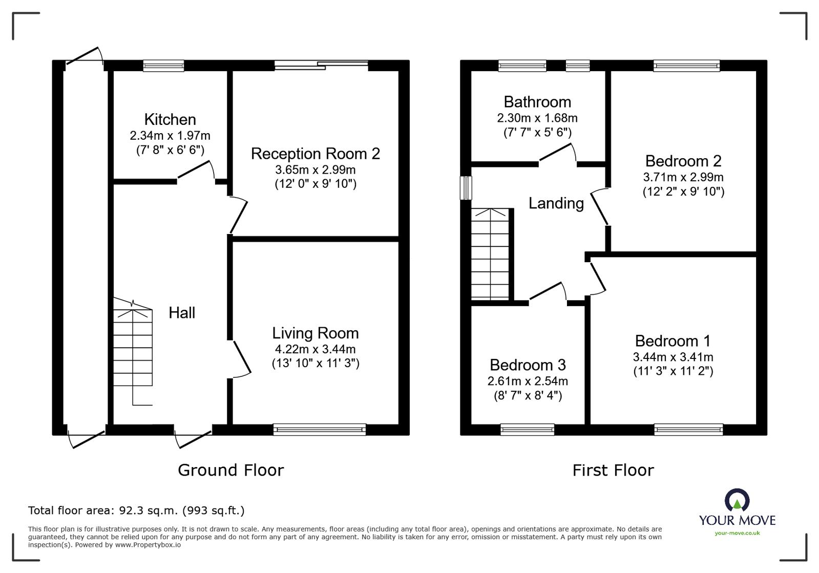 25, Millbank Street, West Midlands floorplan