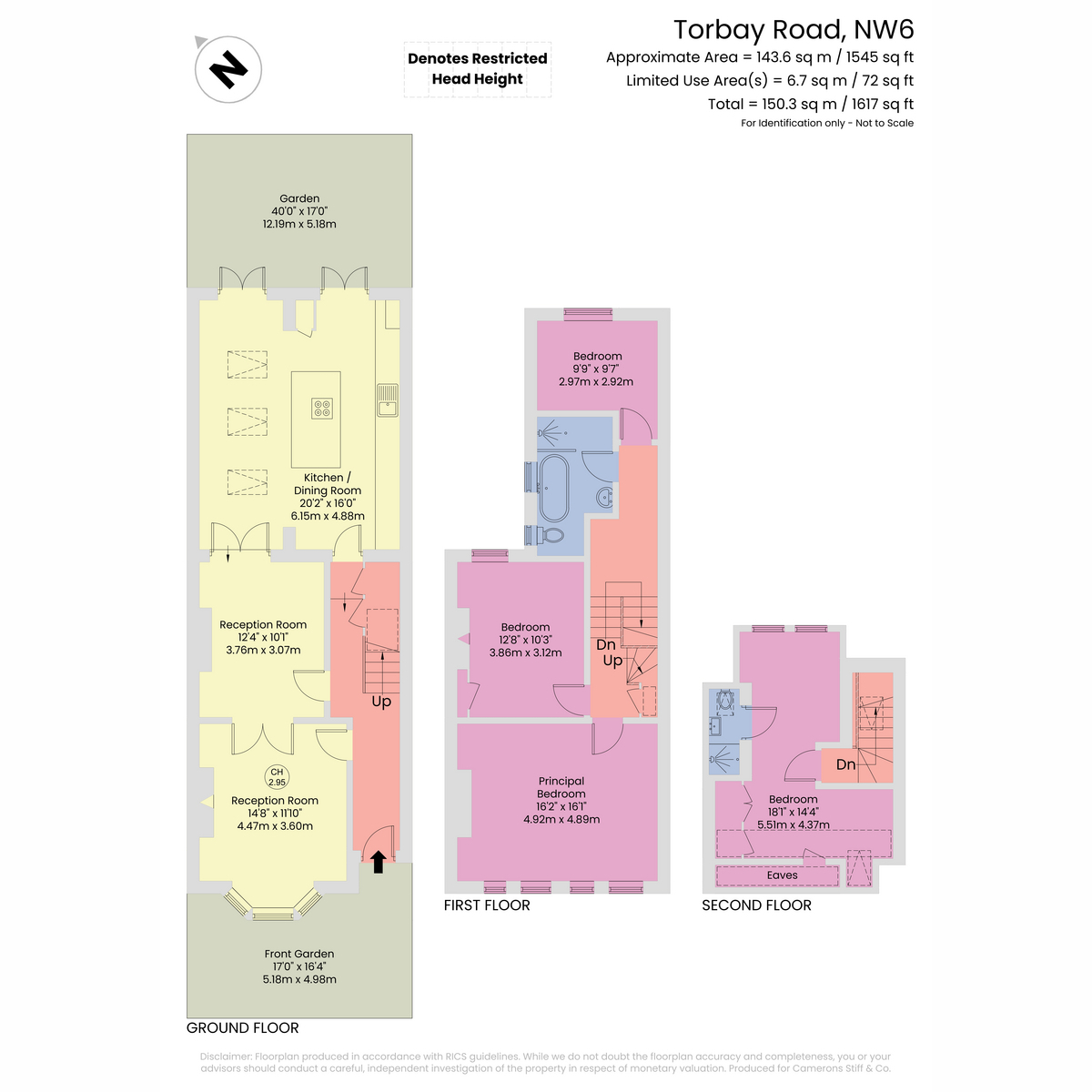Torbay Road, London floorplan