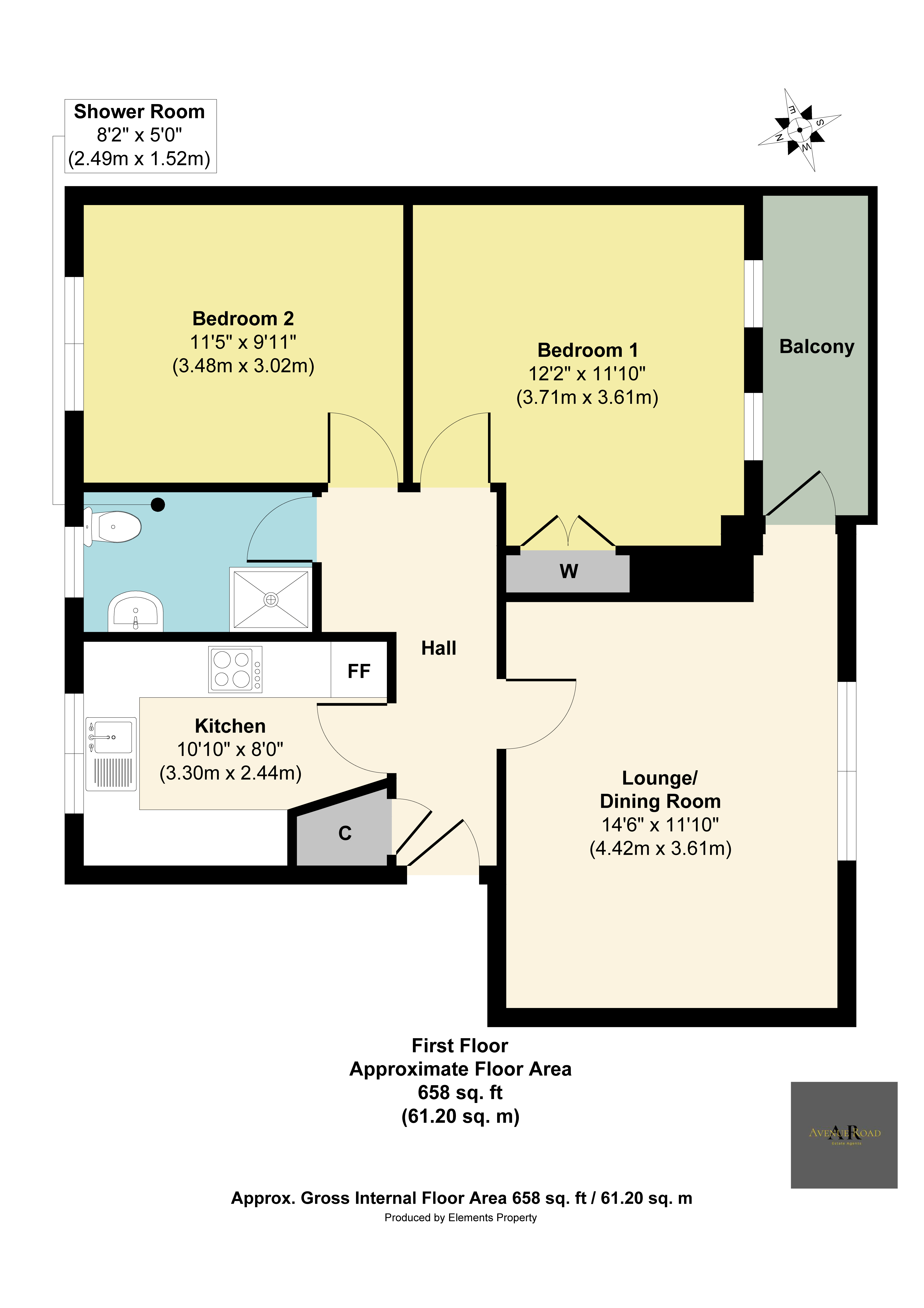 14/6 Meadowfield Drive, Edinburgh EH8, 2 bedroom flat for sale