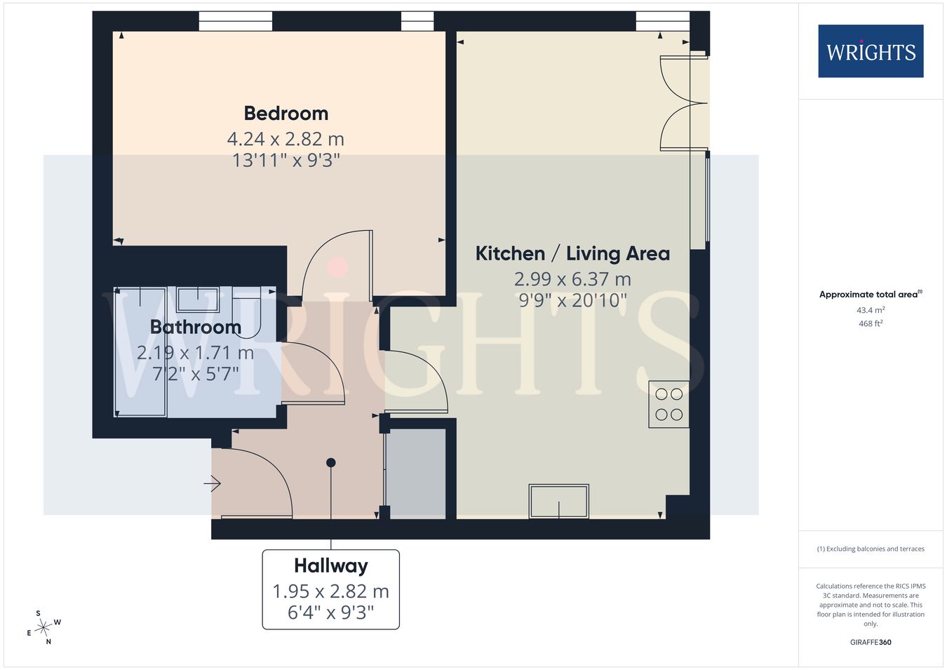 Broadwater Road, Welwyn Garden City floorplan