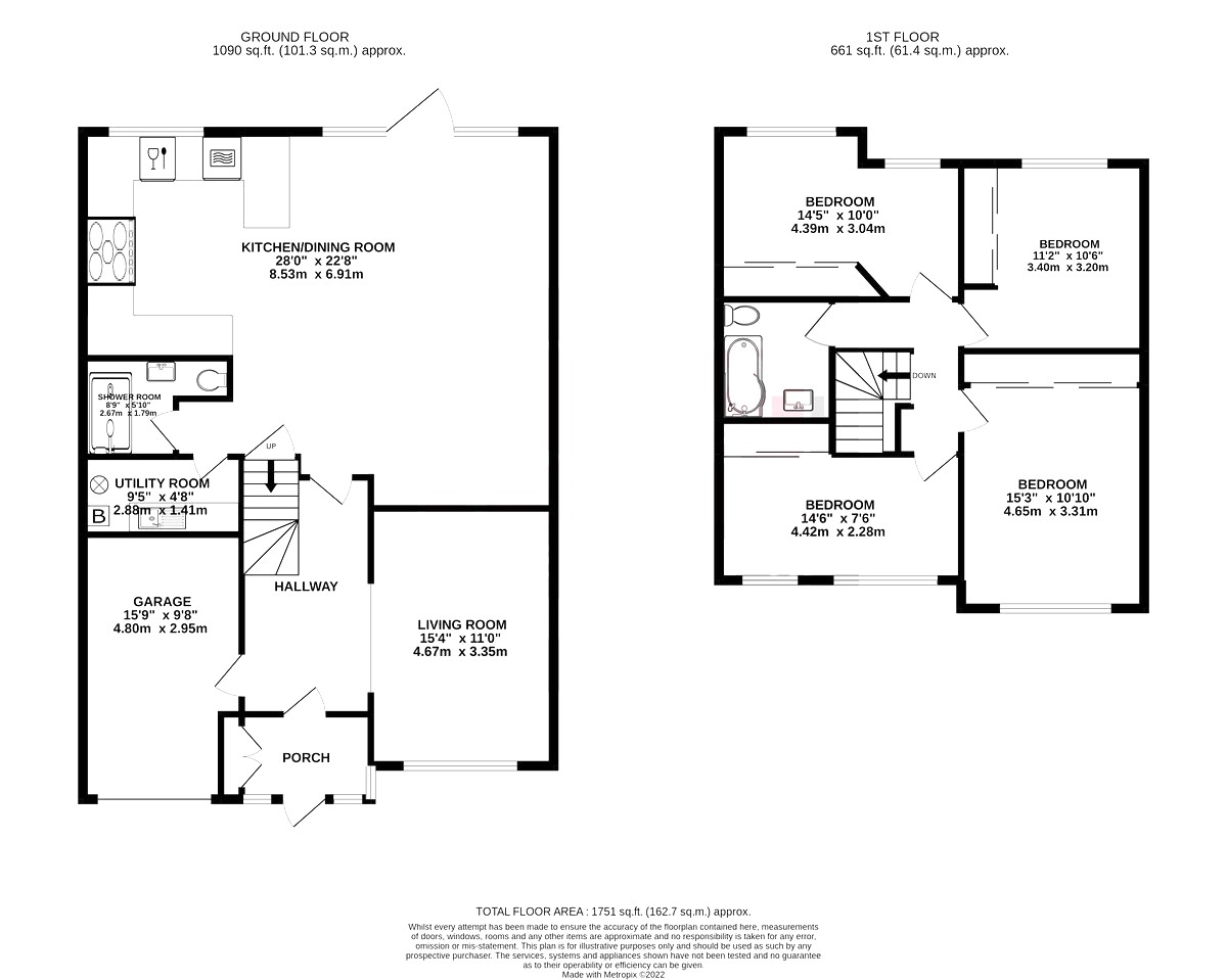 21, Chesterfield Road, Ashford floorplan
