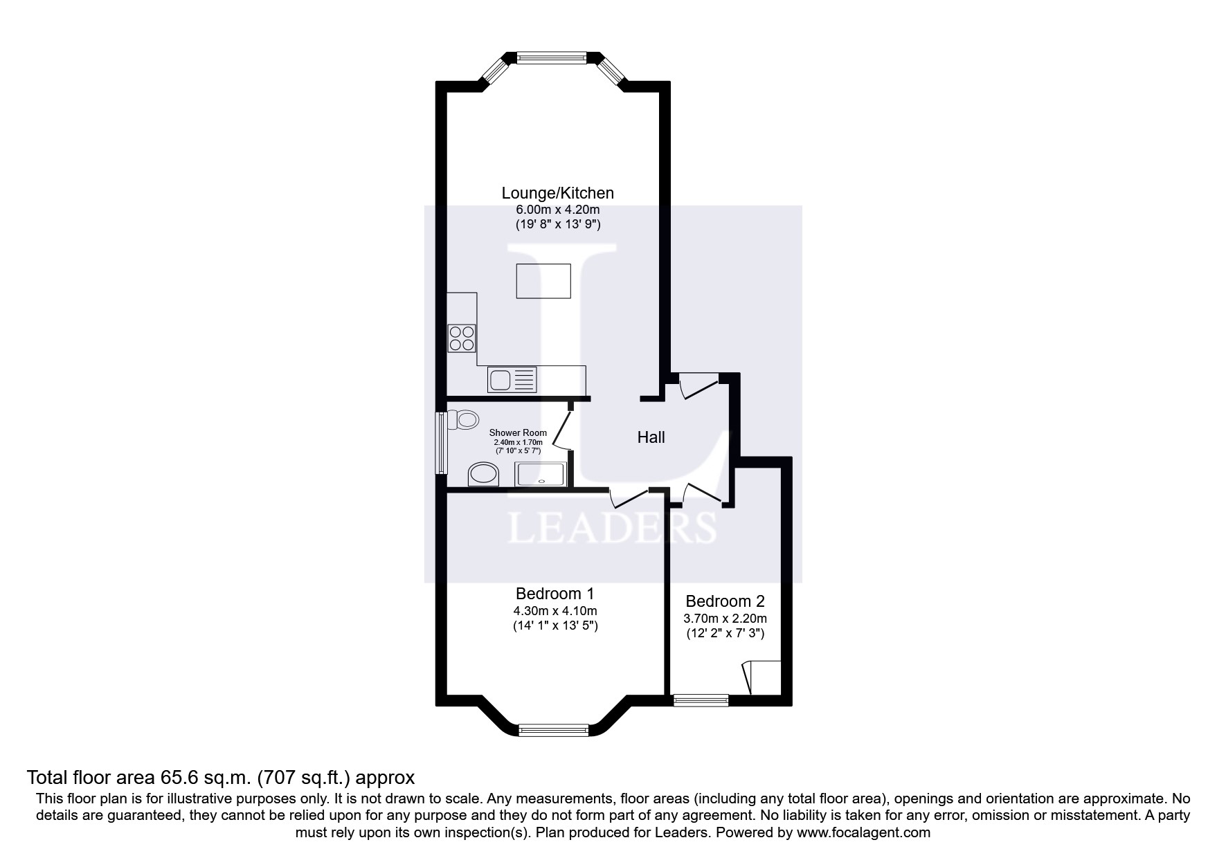 Flat 2, 14, Cromwell Road, Cromwell Road floorplan