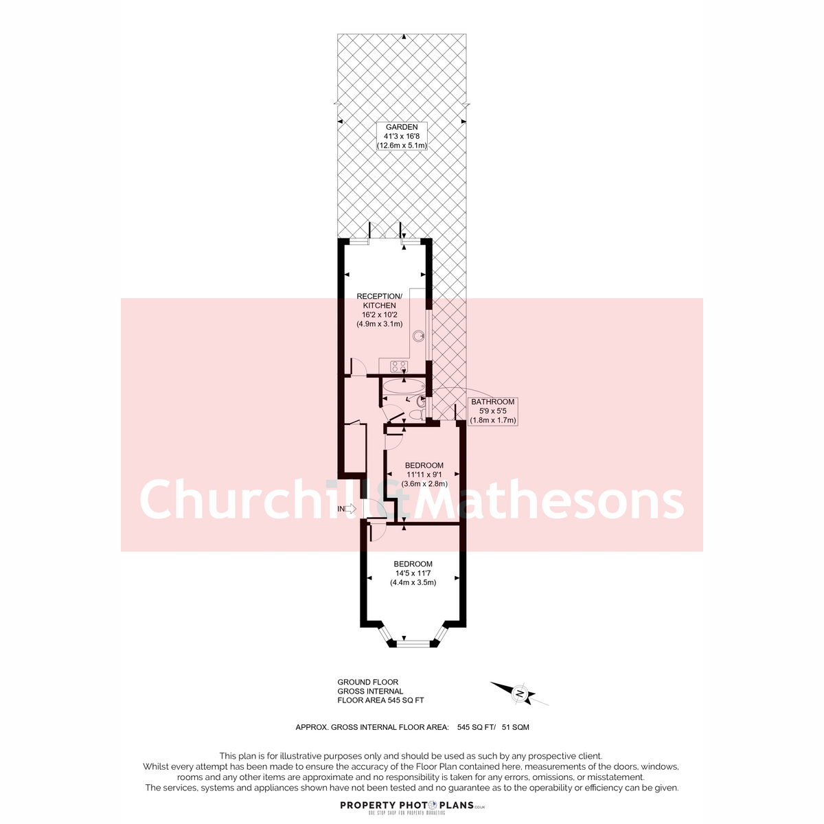 143A, Roundwood Road, London floorplan