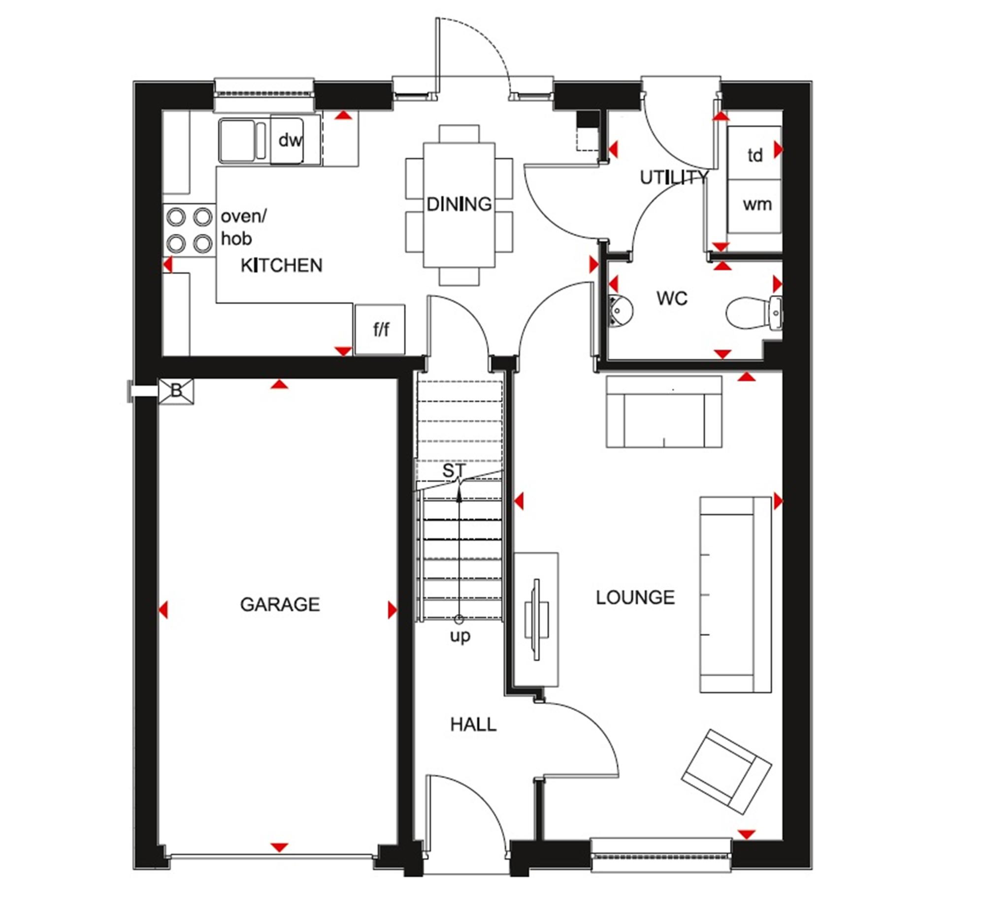 4 Bedrooms Detached house for sale in 