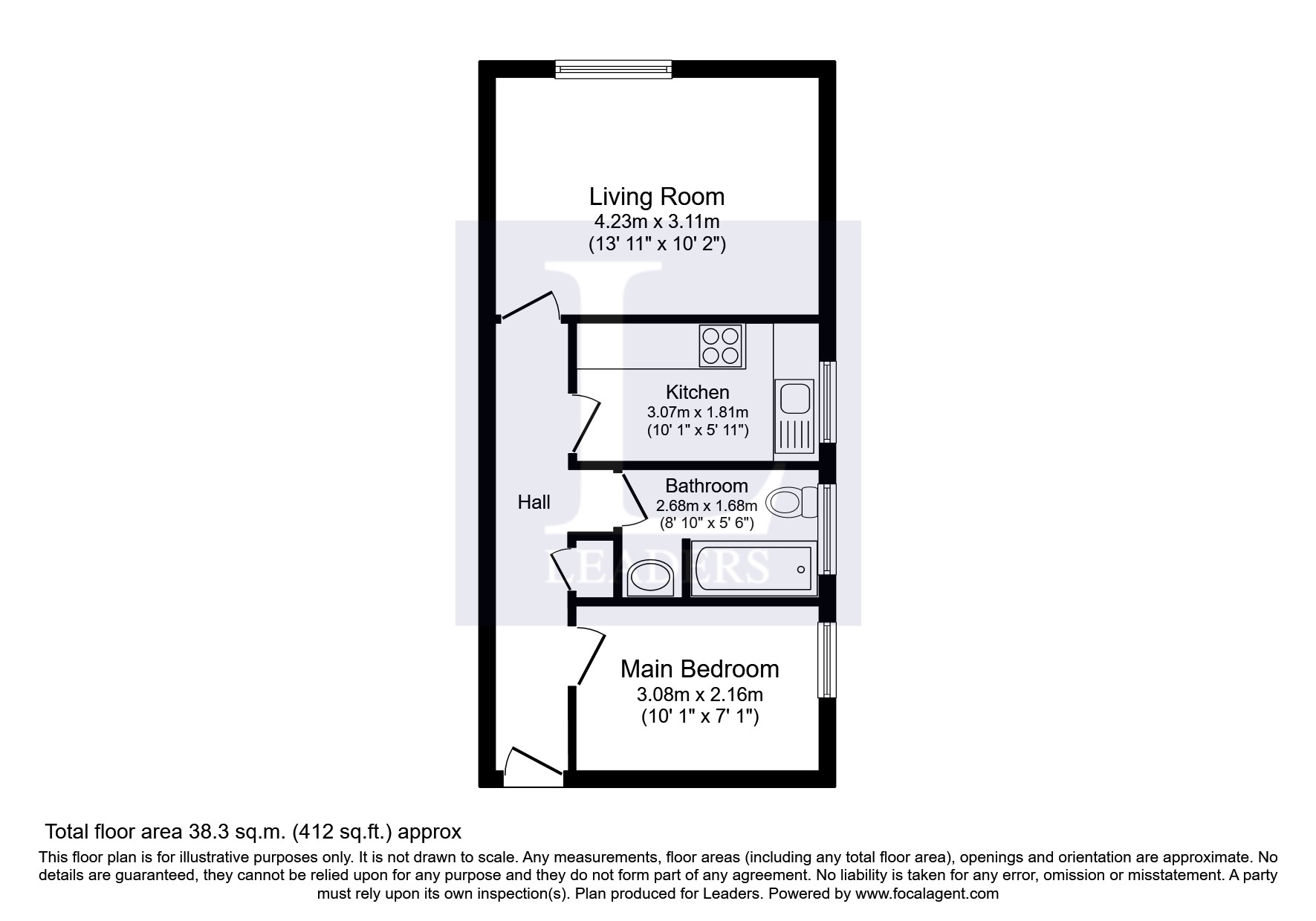 Aylsham Road, Norwich NR3, 1 bedroom flat to rent 60053560