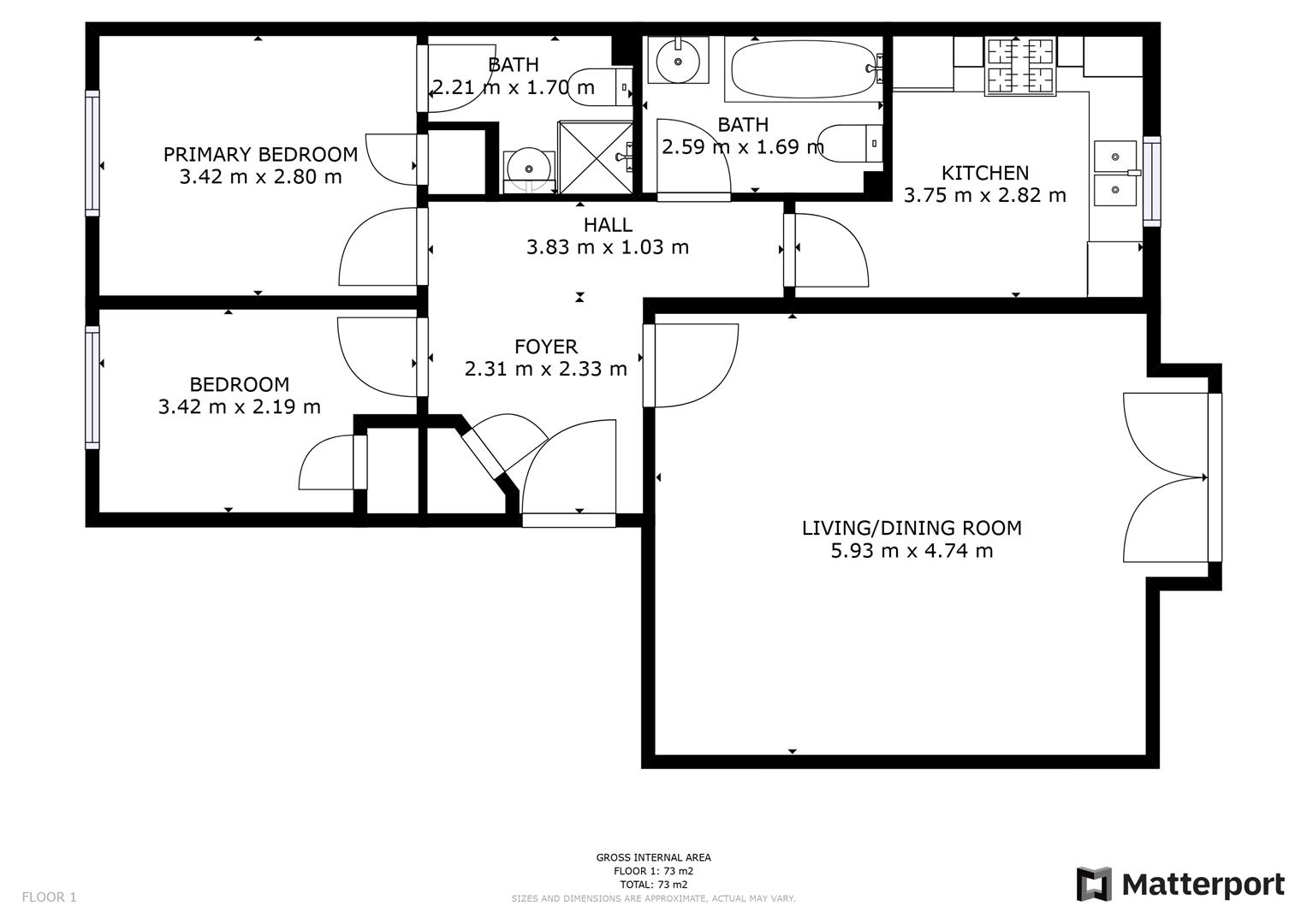 Silverbanks Court, Cambuslang, Glasgow G72, 2 bedroom flat for sale