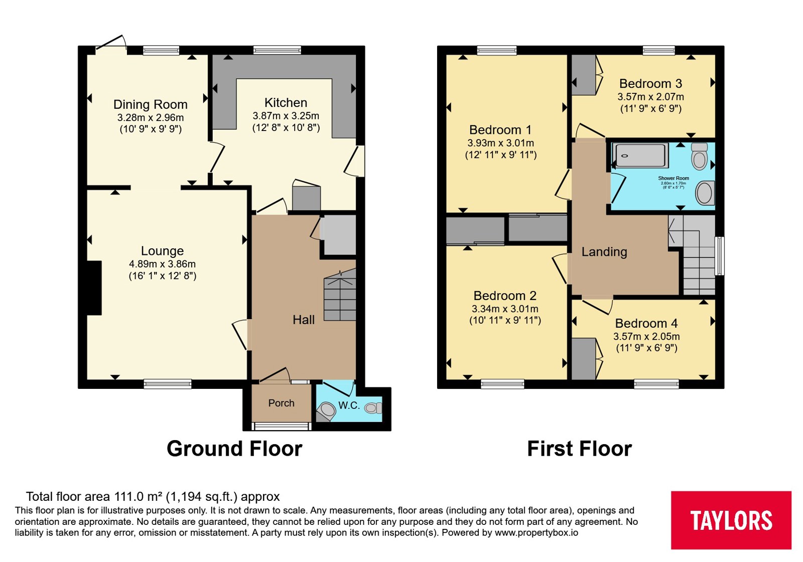 37, Quedgeley, Bristol floorplan
