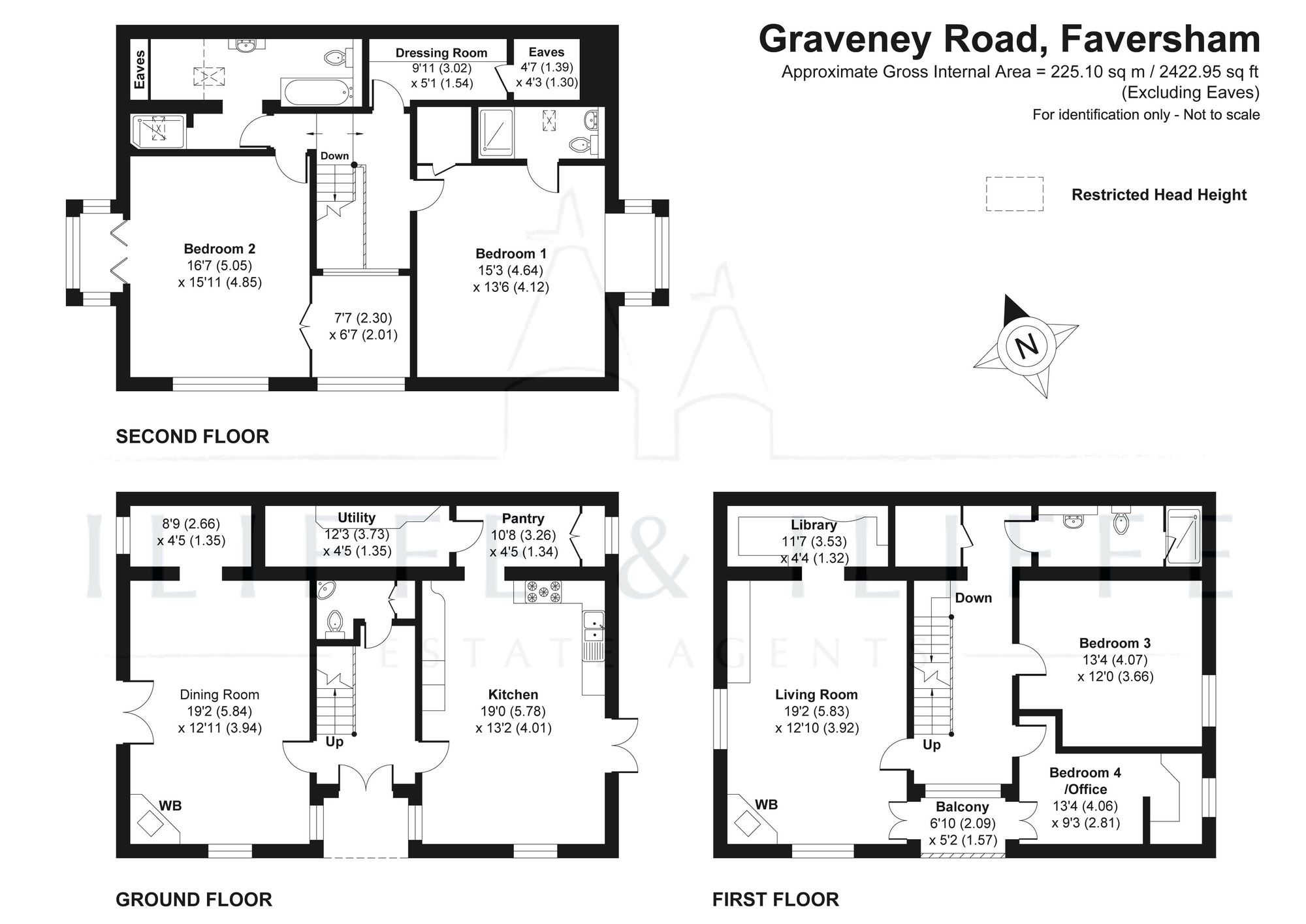 Ewell Barn House Graveney Road, Faversham floorplan