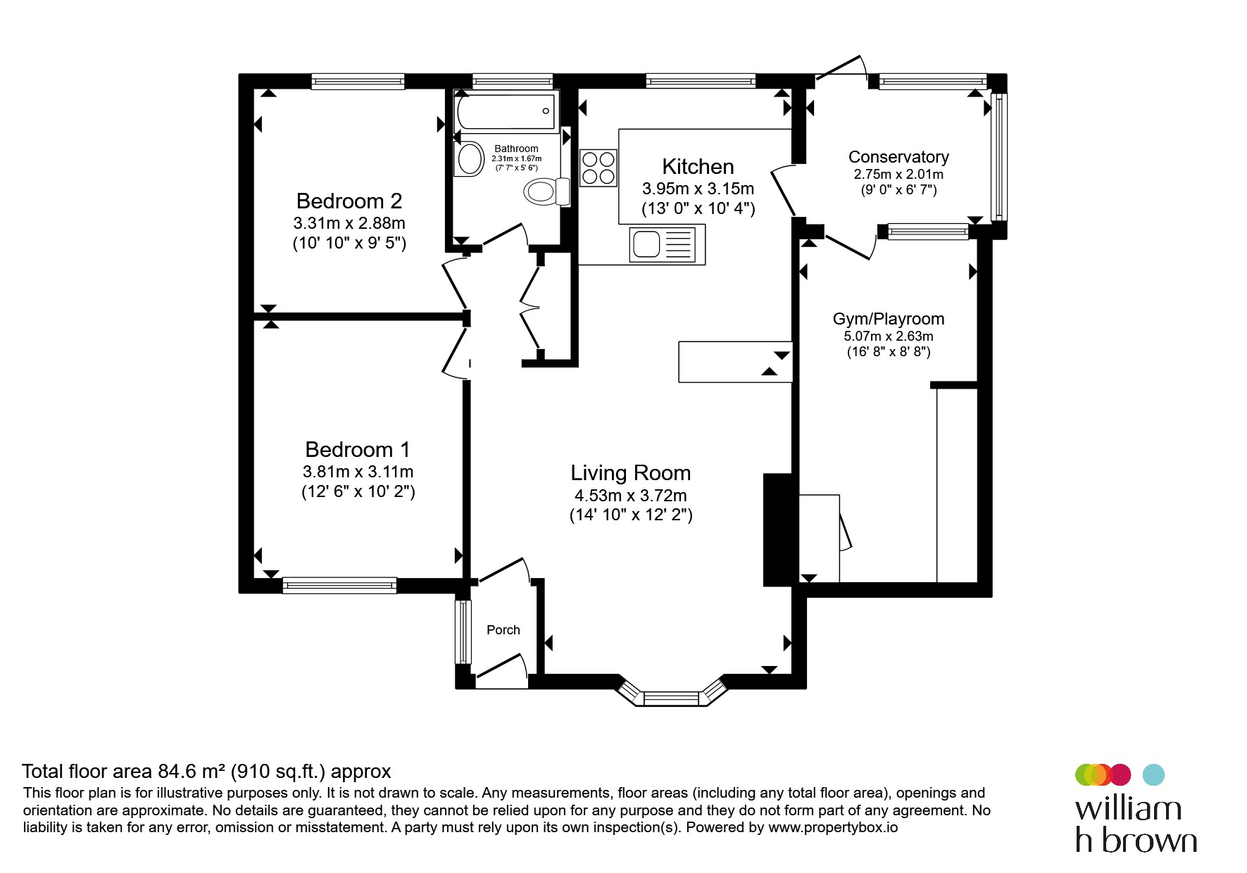 3, Plovers Way, Thetford floorplan