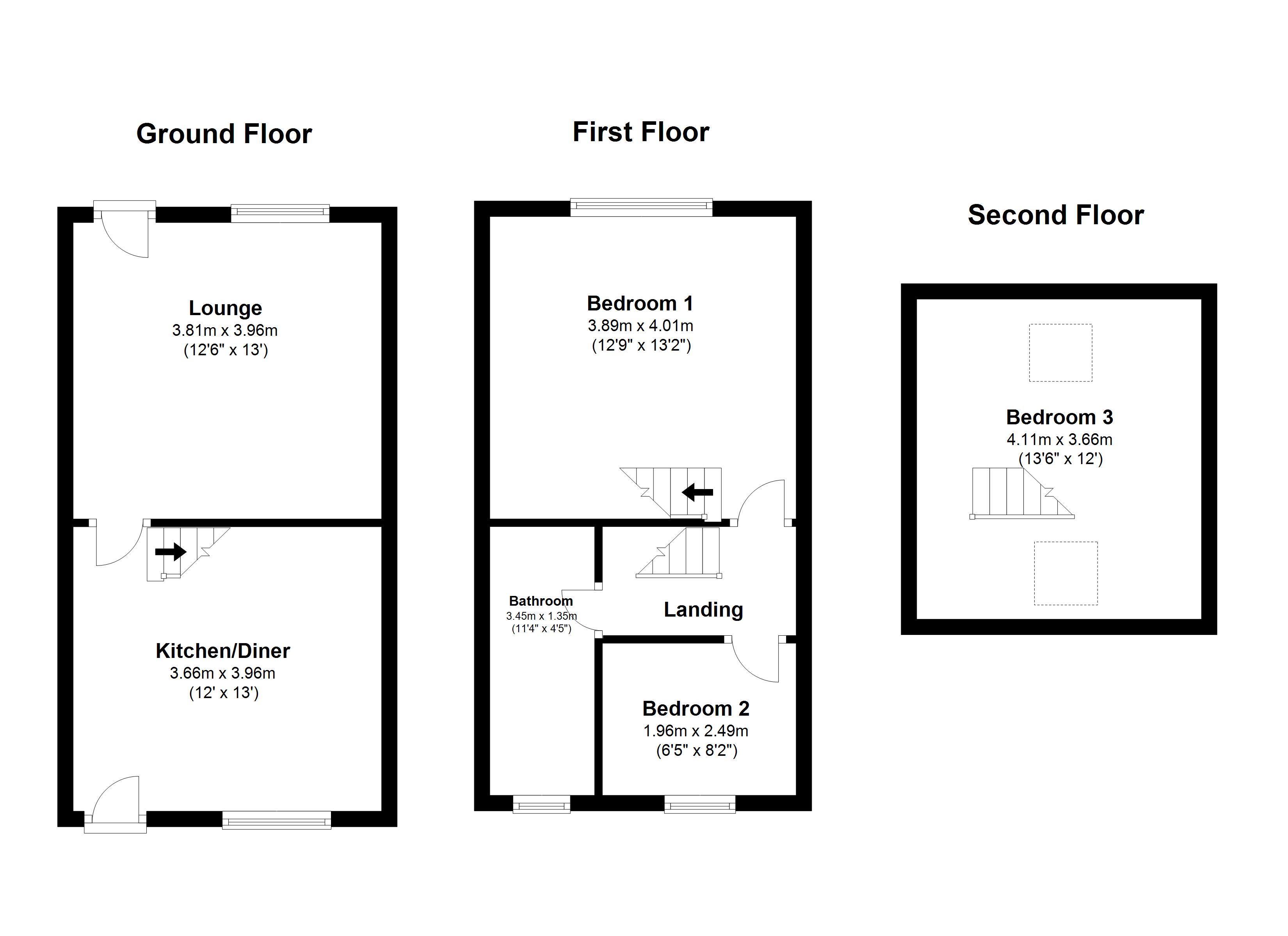 2 Bedrooms Terraced house for sale in Mwrog Street, Ruthin LL15