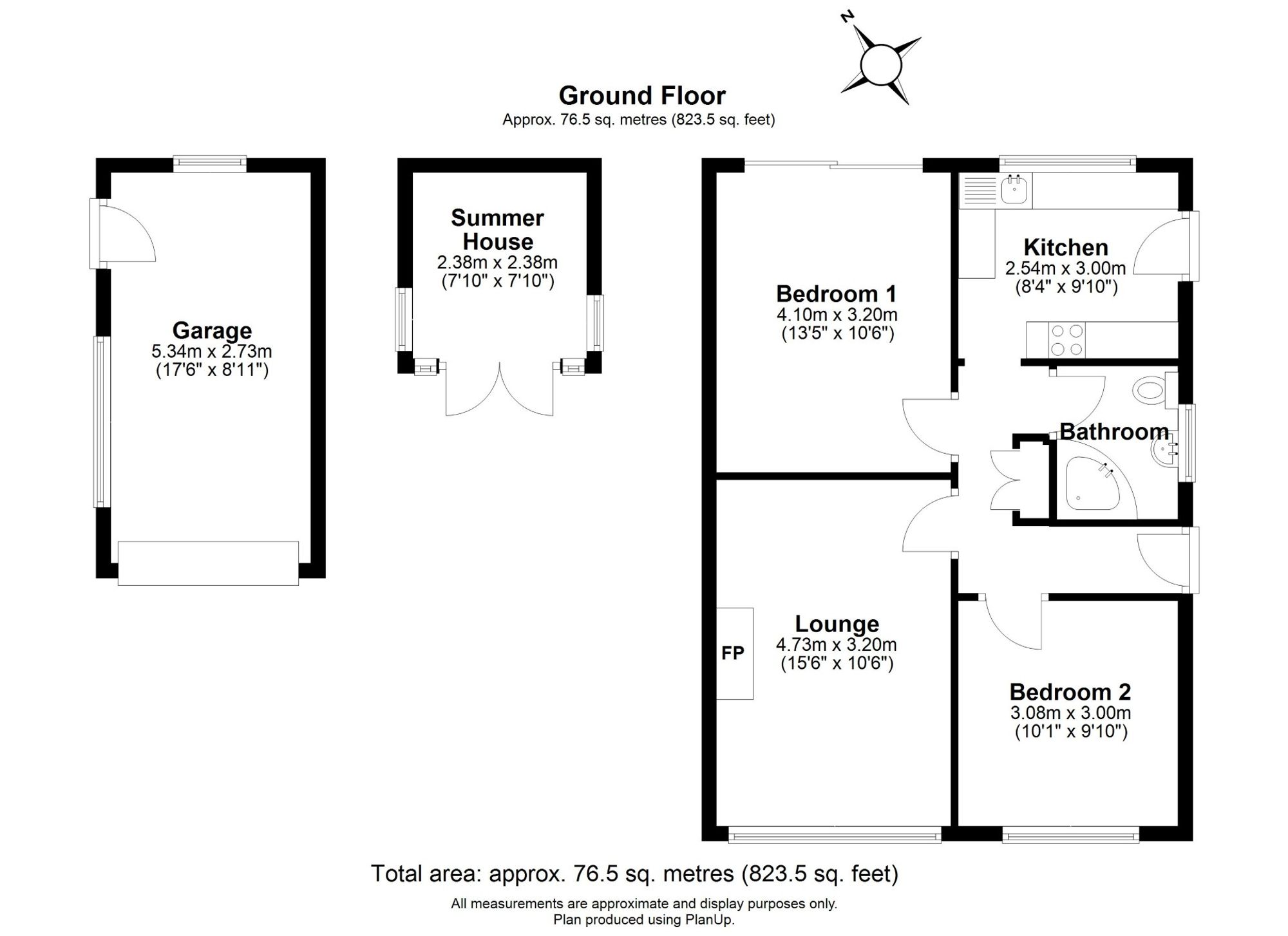 76 Beckwith Road, Harrogate floorplan