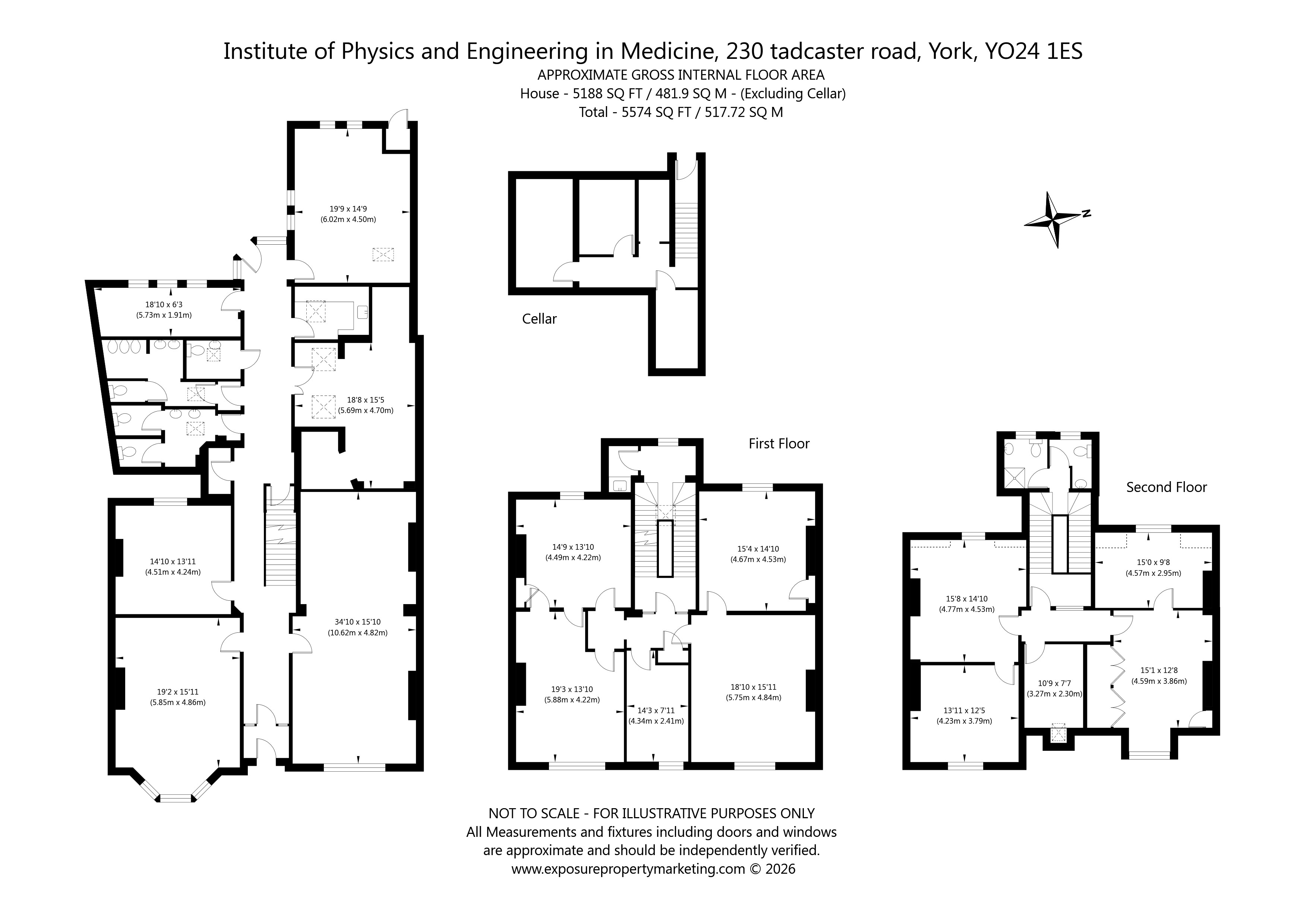 230, Tadcaster Road, North Yorkshire floorplan
