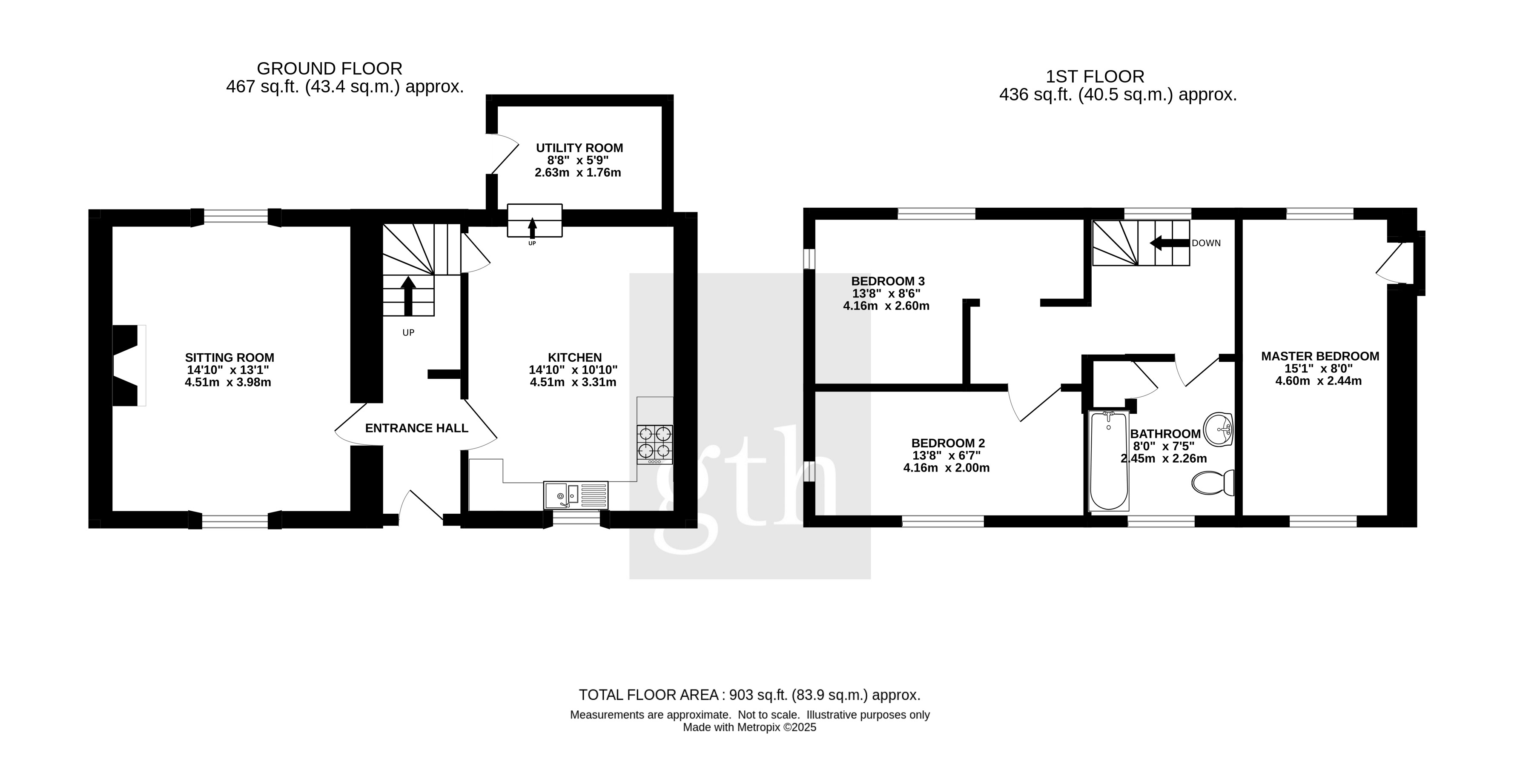77, Main Road, Dorchester floorplan