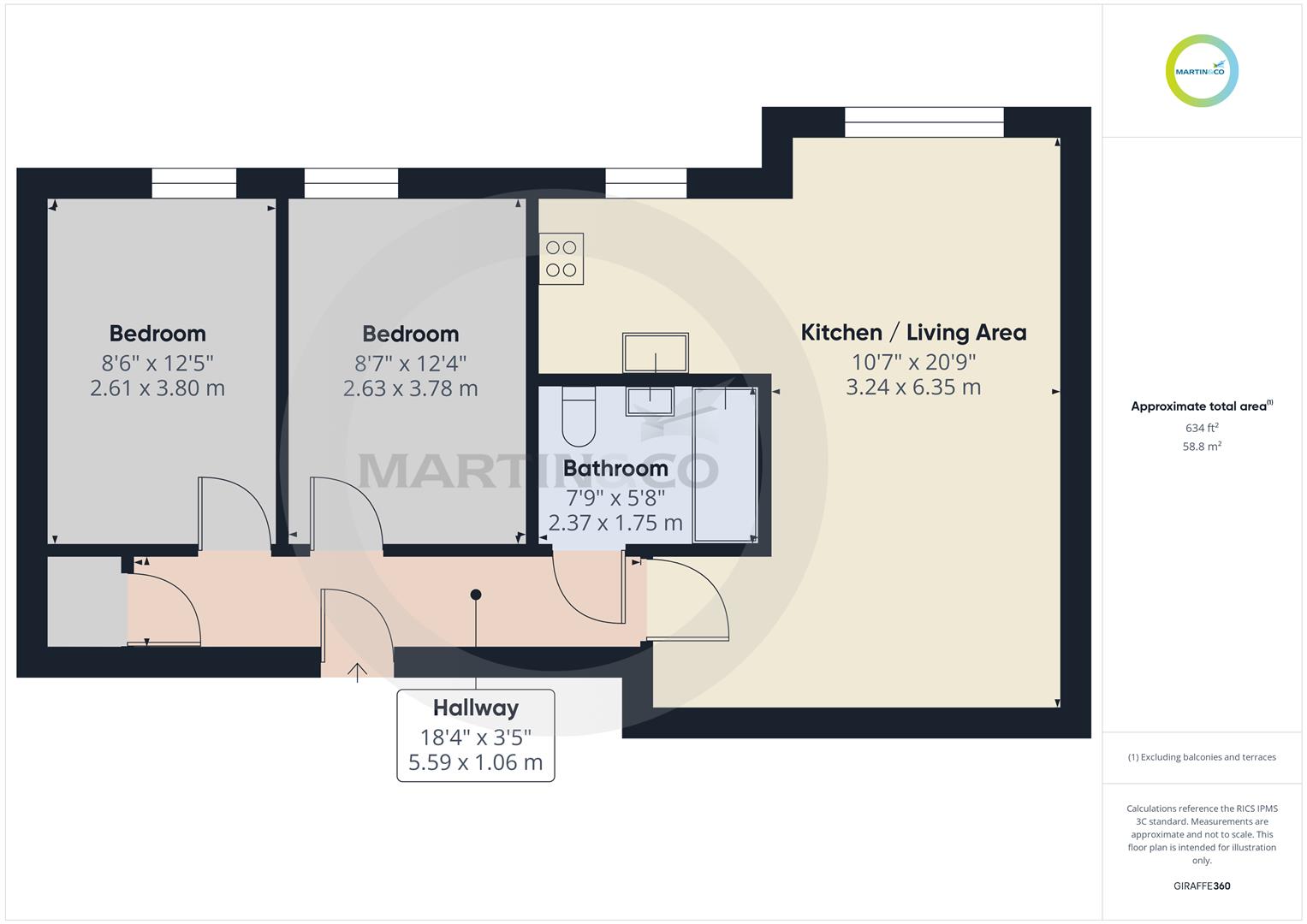2, James Court, Pontefract floorplan