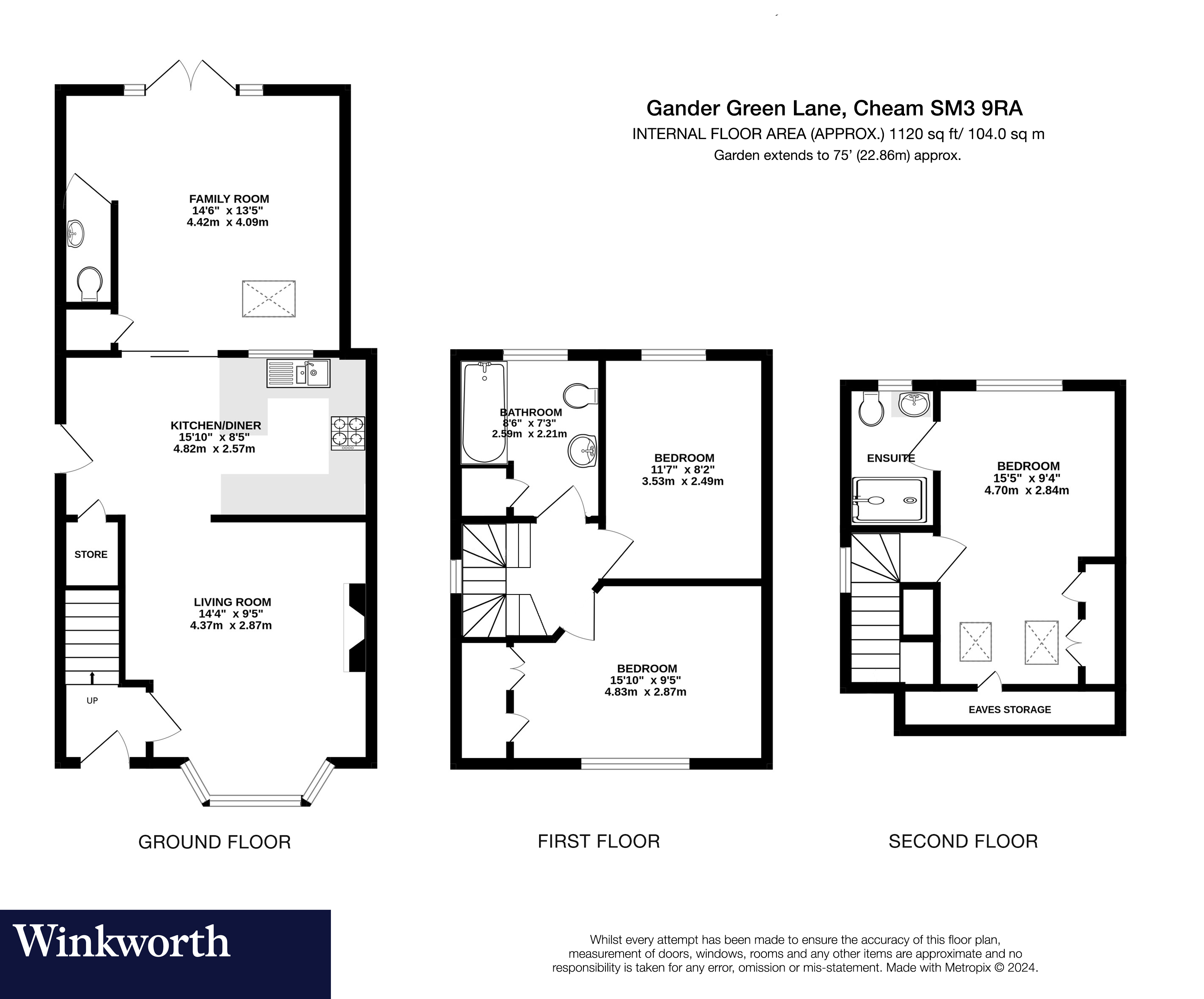 Gander Green Lane, Cheam, Sutton SM3, 3 bedroom semidetached house for