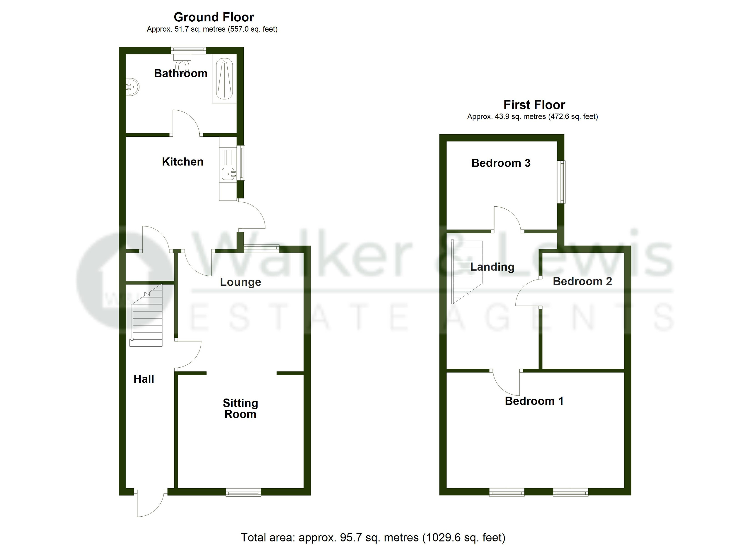 30 Brynhyfryd Street, Merthyr Tydfil floorplan