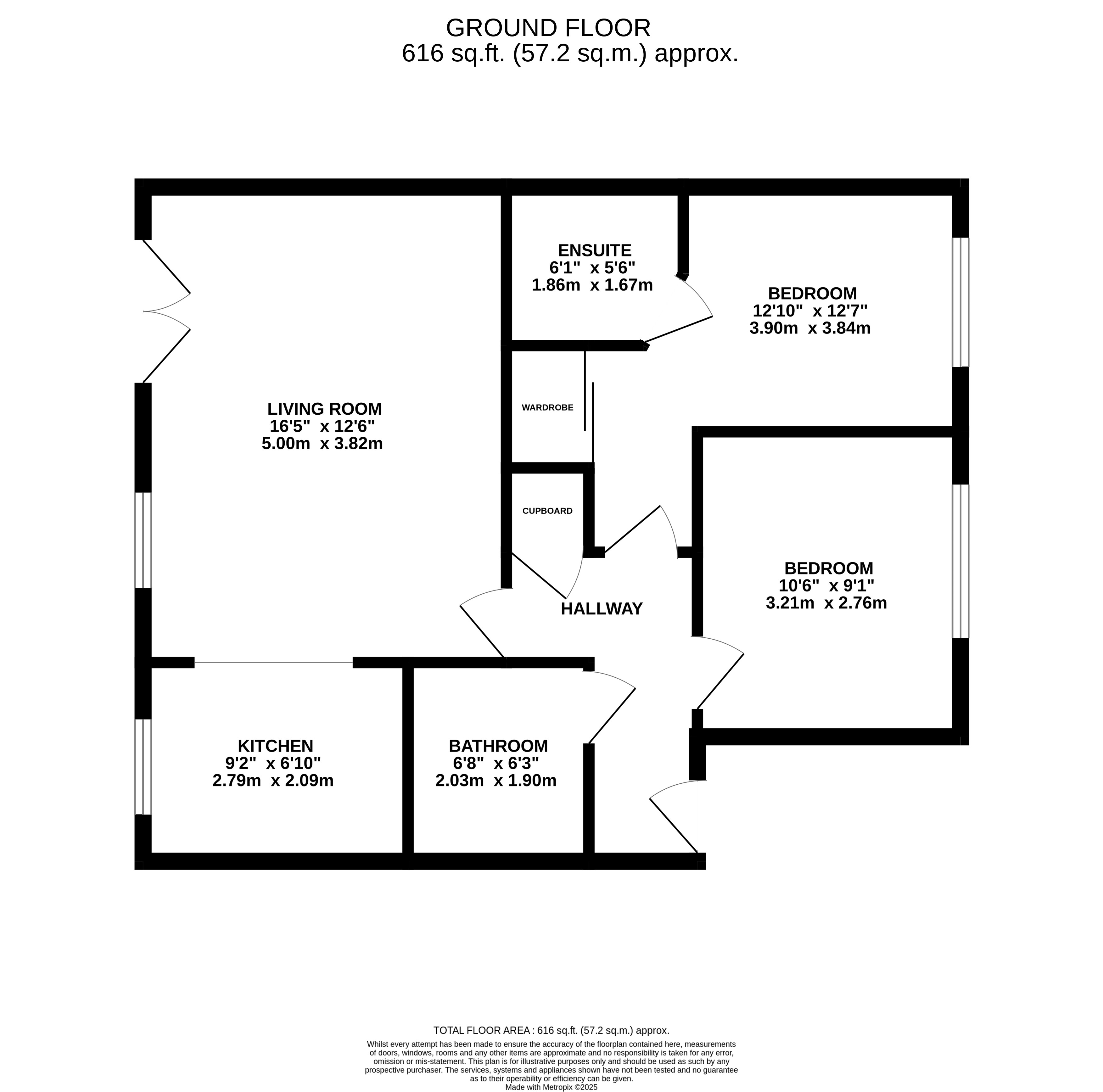 30, Swarcliffe Approach, Leeds floorplan