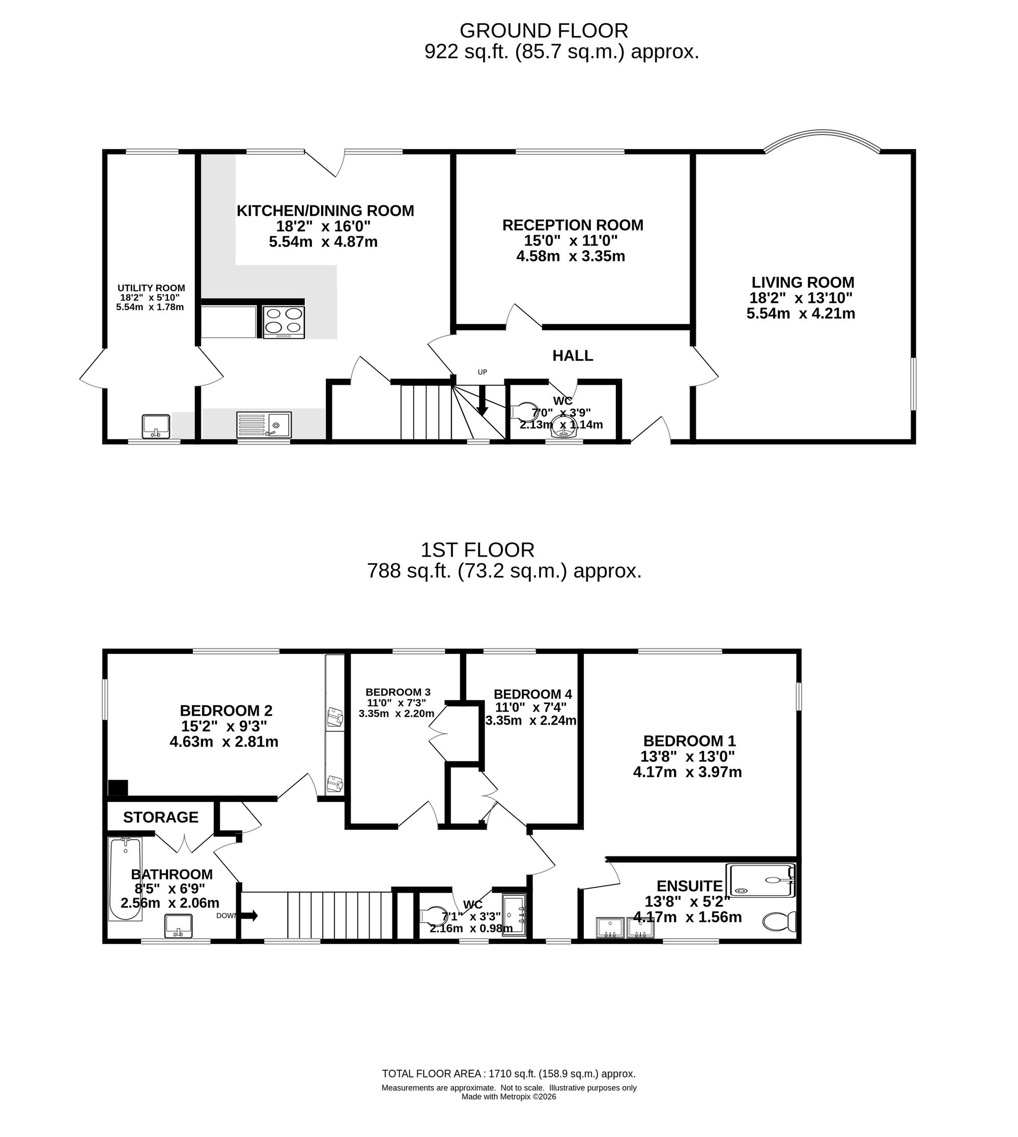 Barn House, Wilmslow Road, Macclesfield floorplan