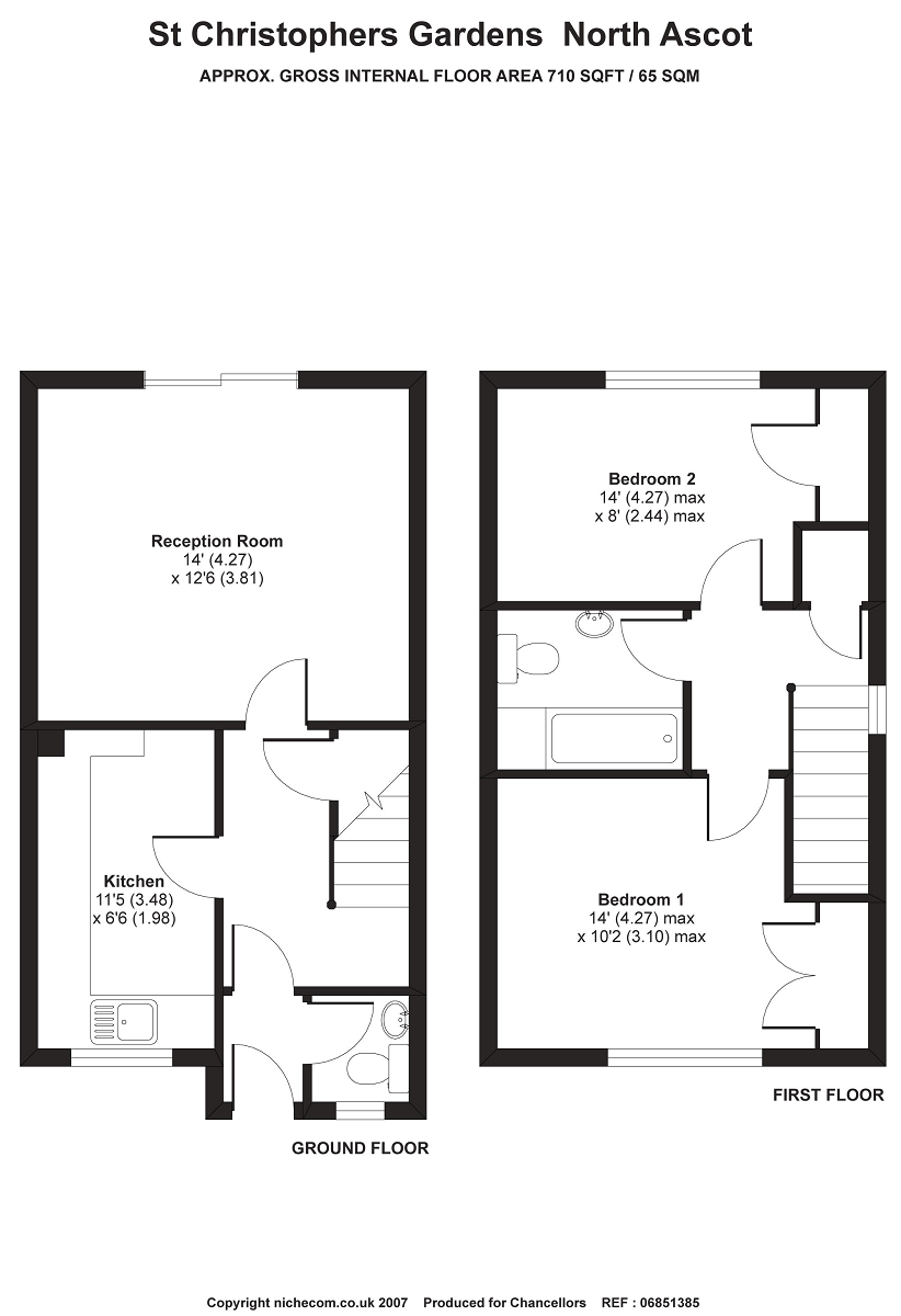 2 Bedrooms End terrace house to rent in Christophers Gardens, North Ascot SL5