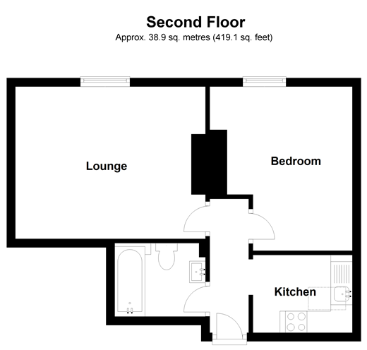 1 Bedrooms Flat for sale in High Street, Redhill, Surrey RH1