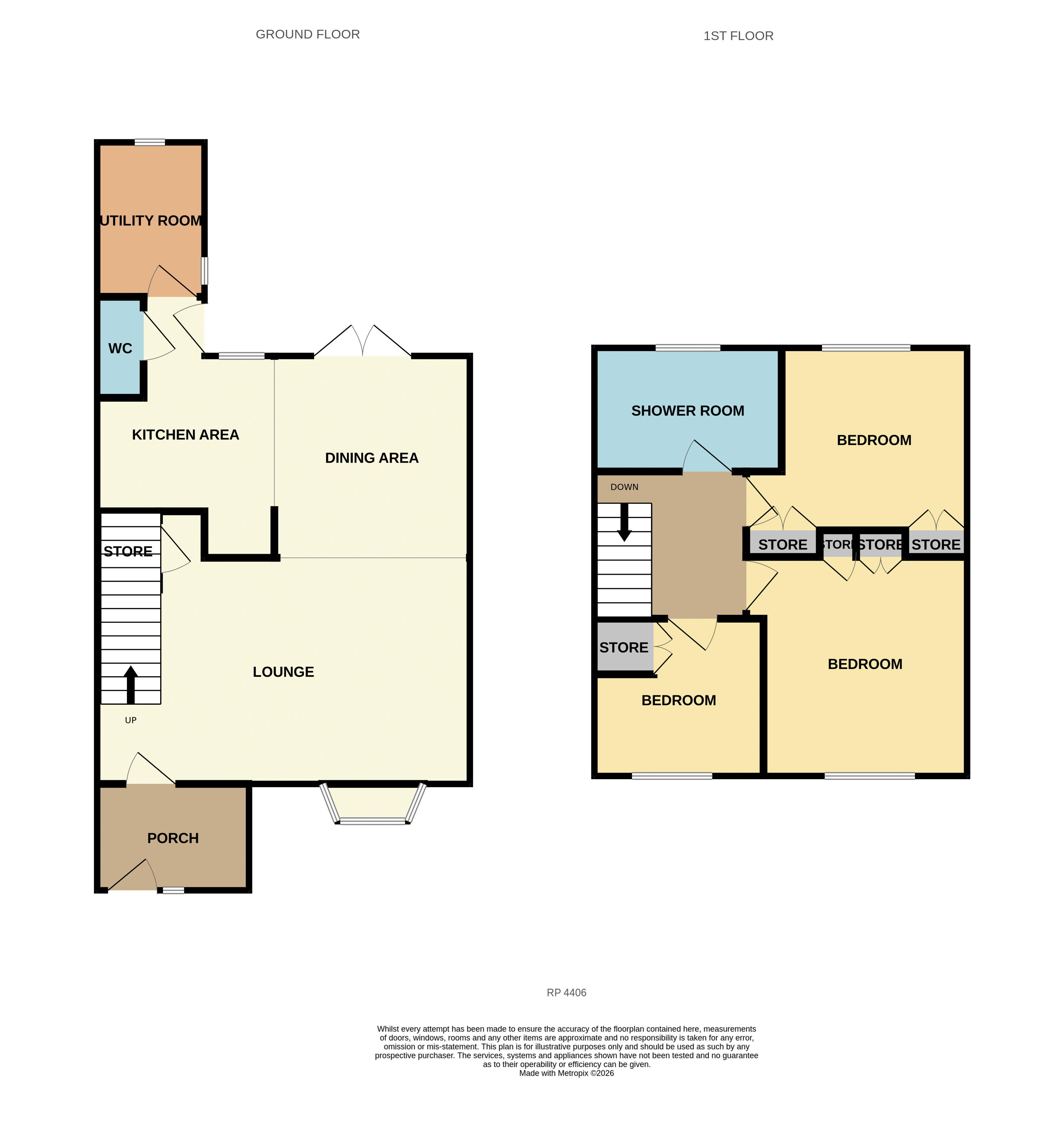 19, Llanelian Road, Colwyn Bay floorplan