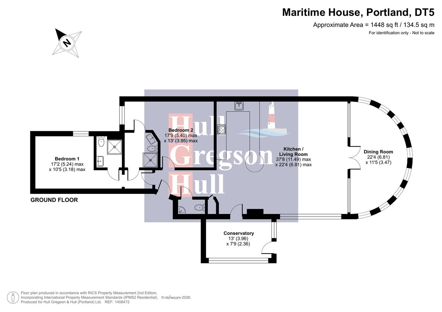 19., Maritime House, Portland floorplan